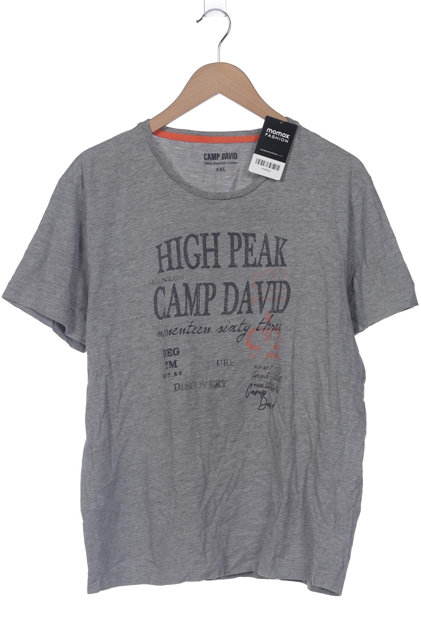 

Camp David Herren T-Shirt, grau, Gr. 56