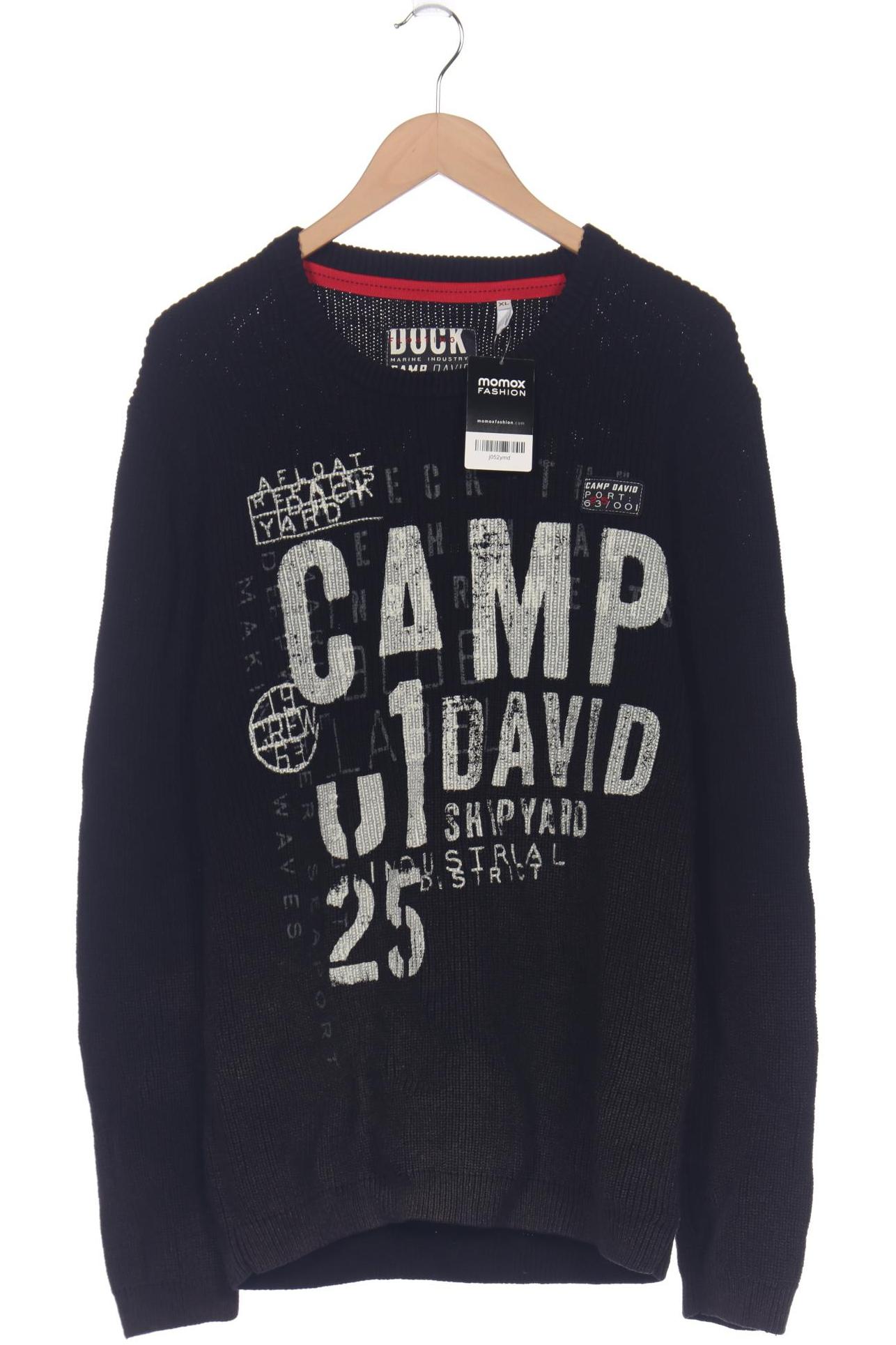 Thumbnail - Camp David Herren Pullover, schwarz, Gr. 54
