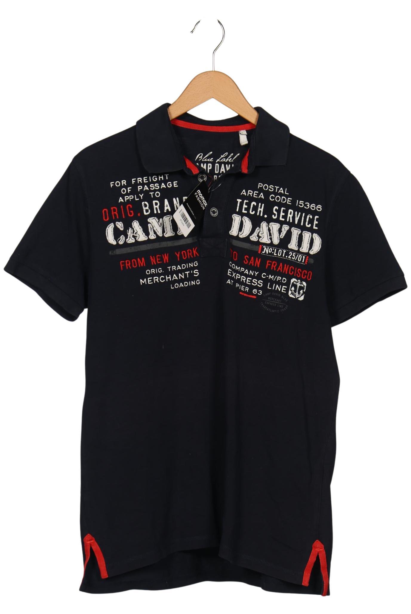 

Camp David Herren Poloshirt, marineblau, Gr. 52