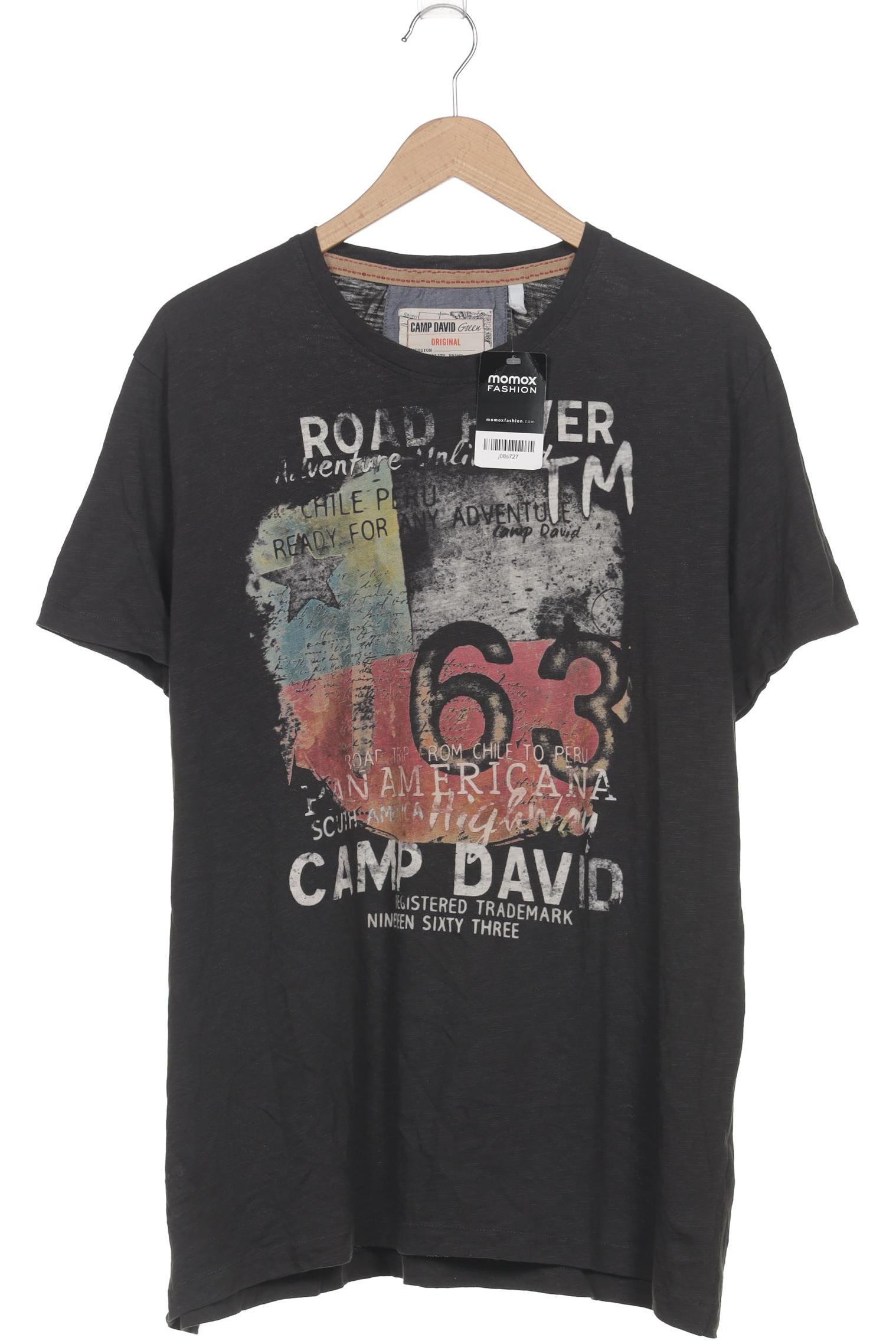 

Camp David Herren T-Shirt, grau, Gr. 54