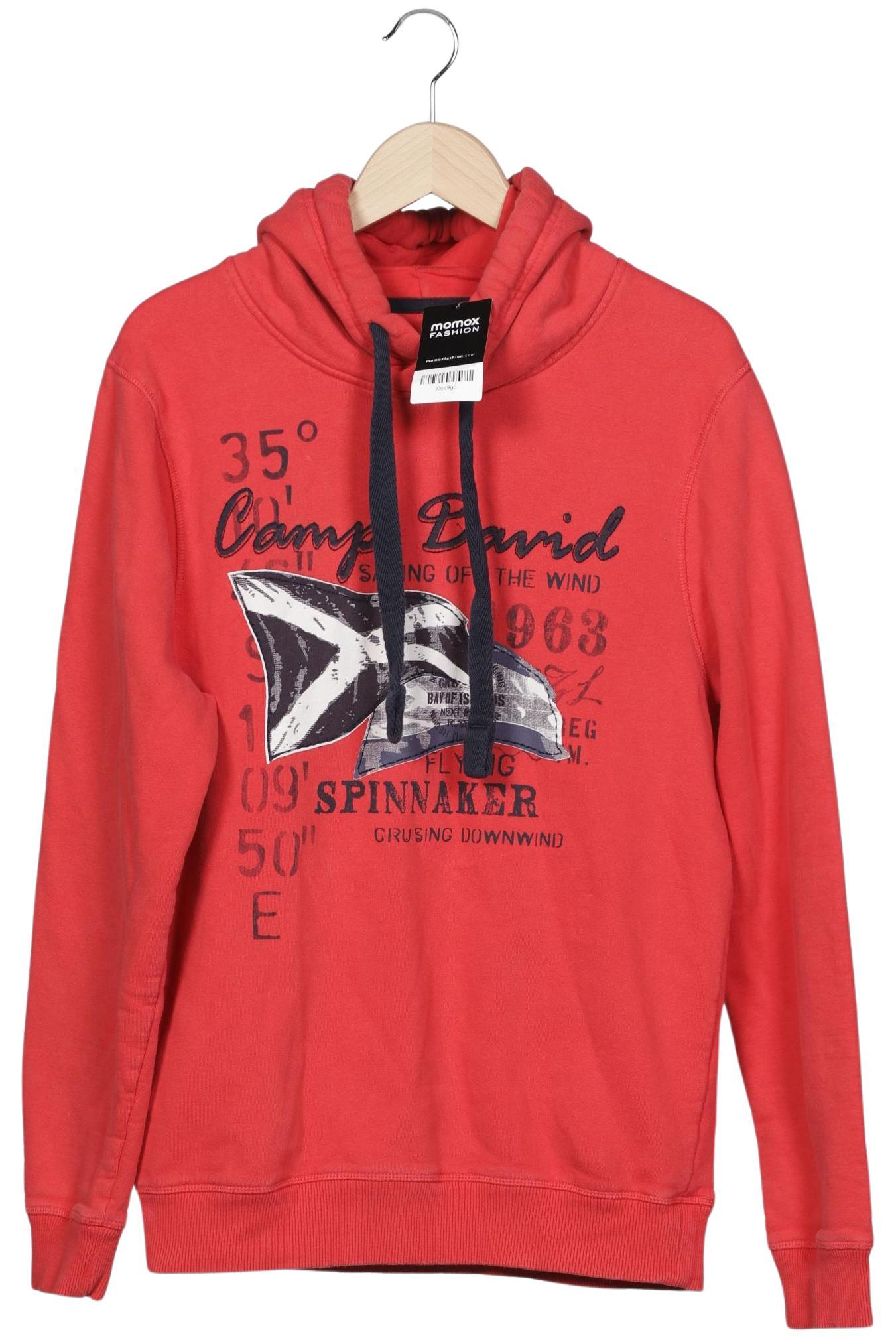 Thumbnail - Camp David Herren Kapuzenpullover, rot, Gr. 46
