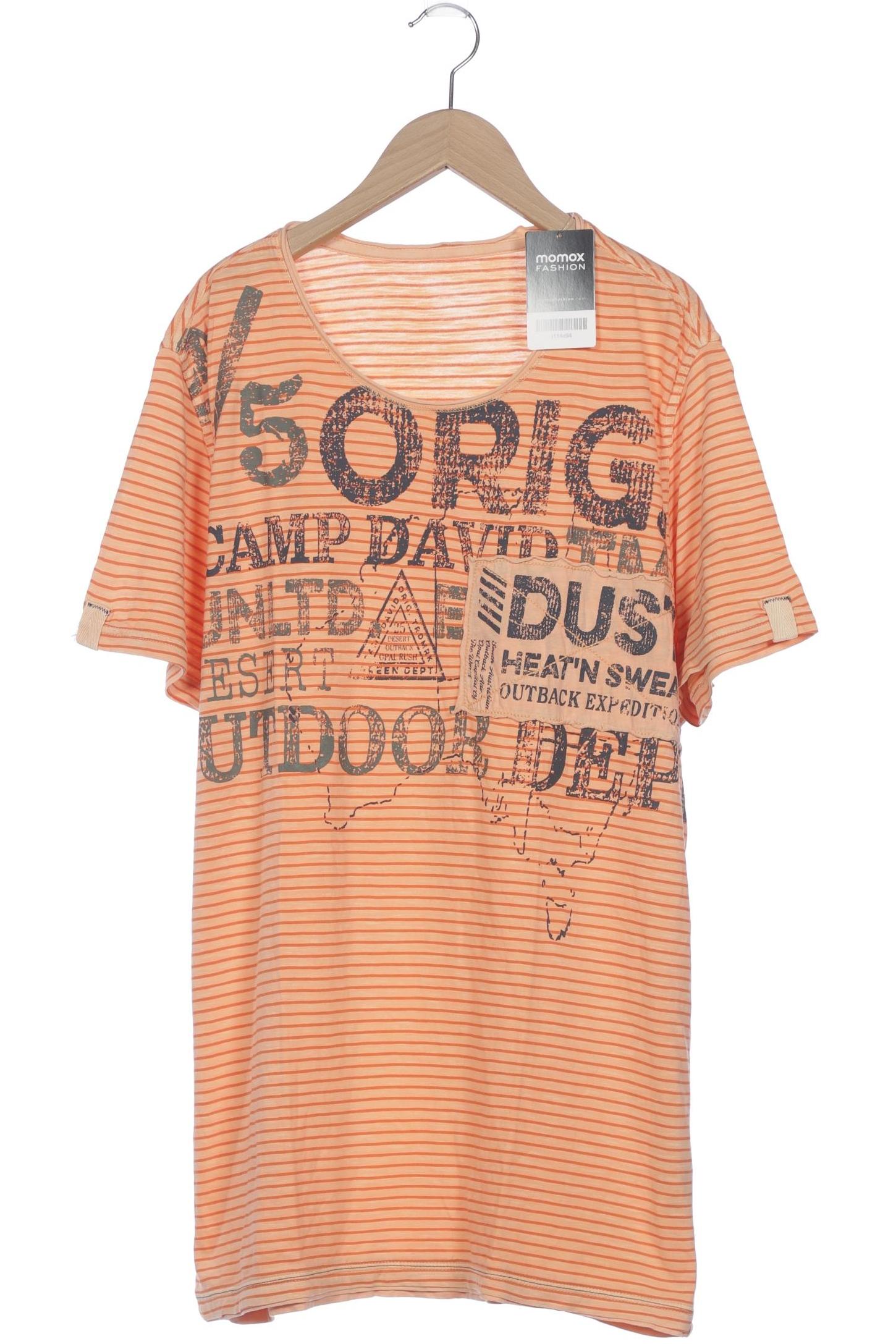 

Camp David Herren T-Shirt, orange, Gr. 54