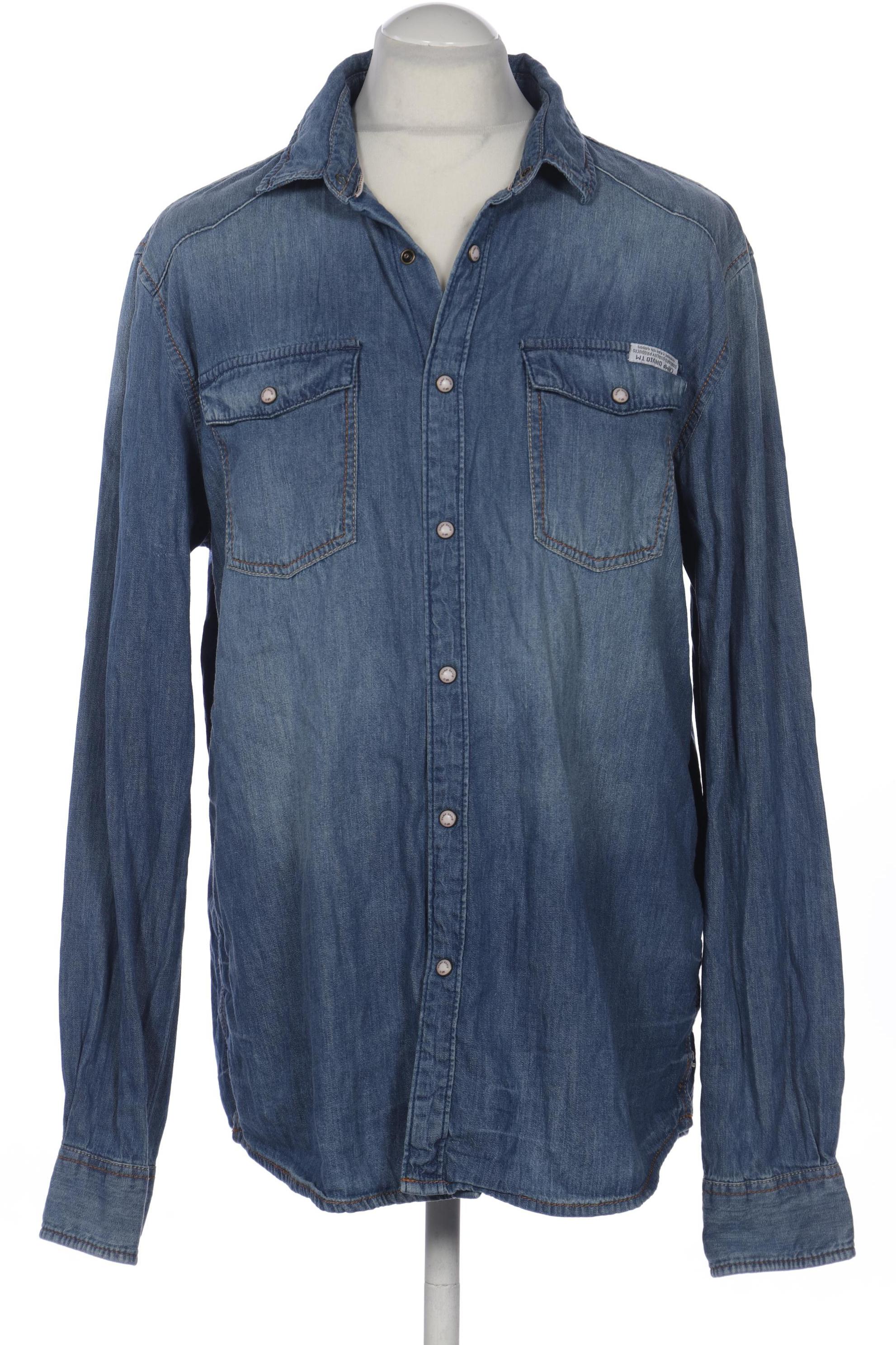 

Camp David Herren Hemd, blau