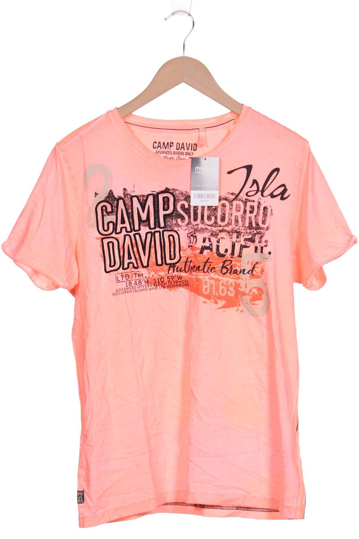 

Camp David Herren T-Shirt, neon, Gr. 52