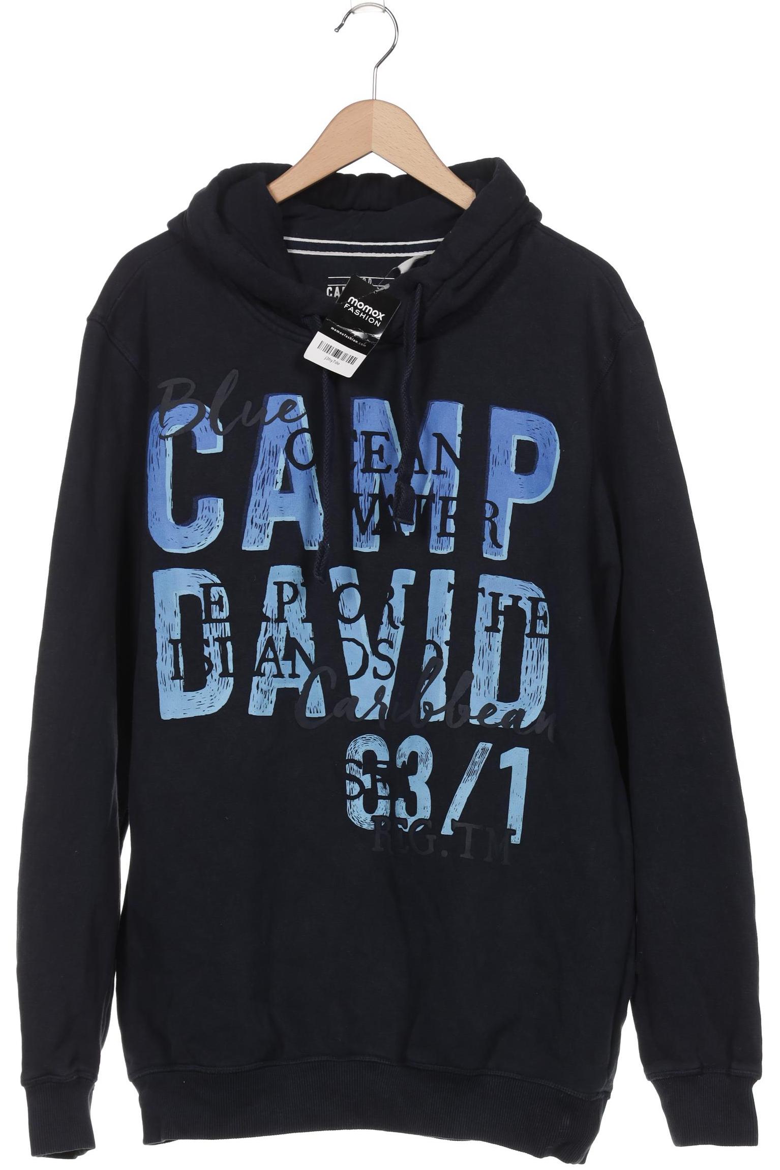 

Camp David Herren Kapuzenpullover, marineblau, Gr. 56