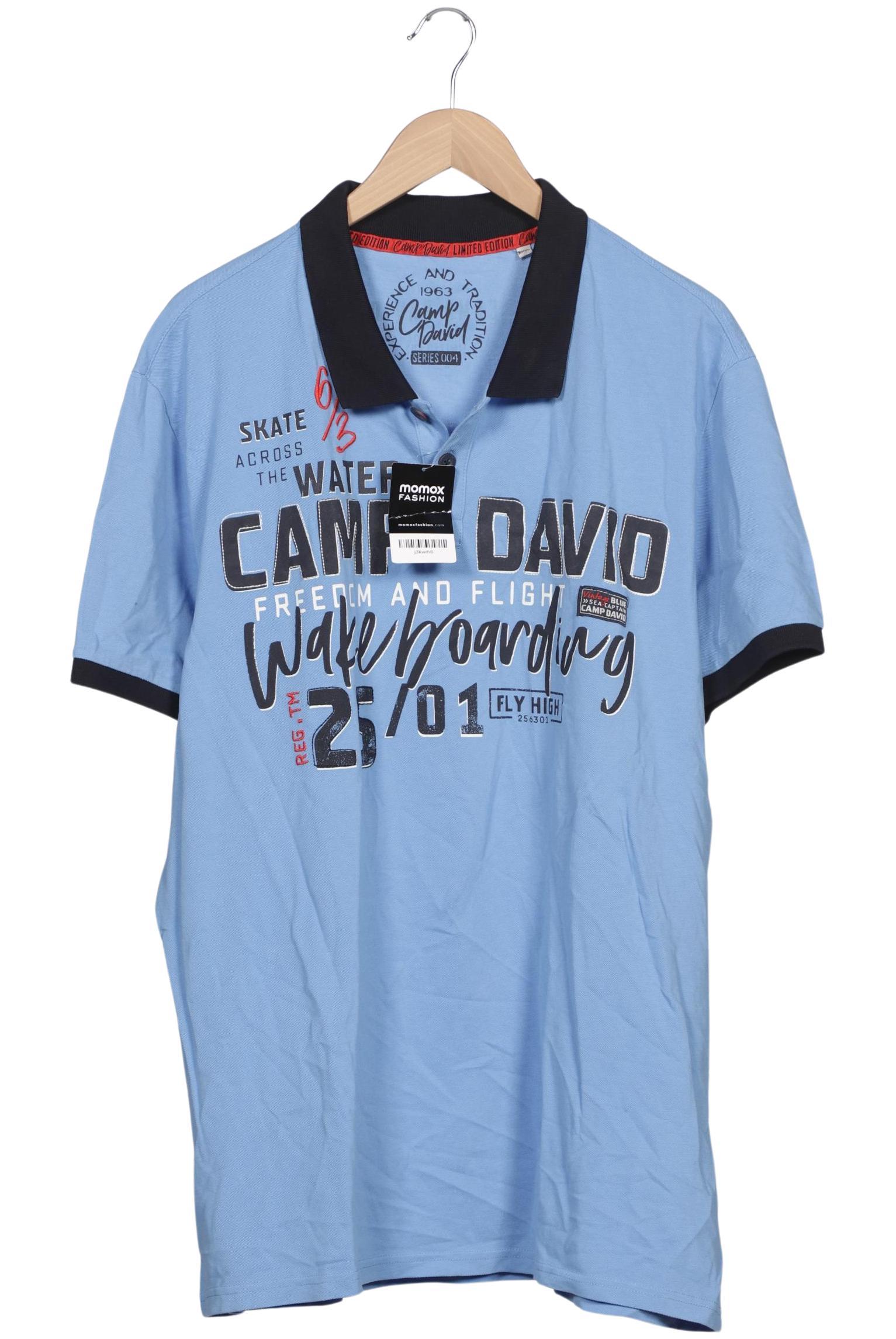 

Camp David Herren Poloshirt, blau, Gr. 58