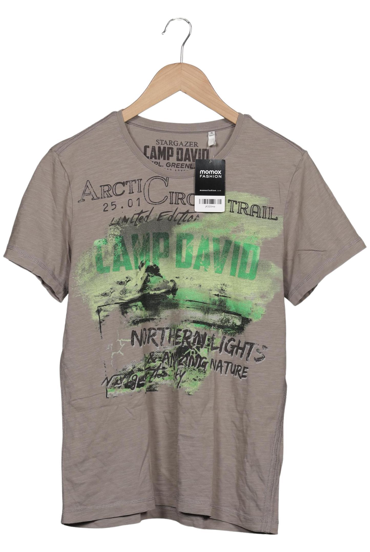 

Camp David Herren T-Shirt, grau, Gr. 46