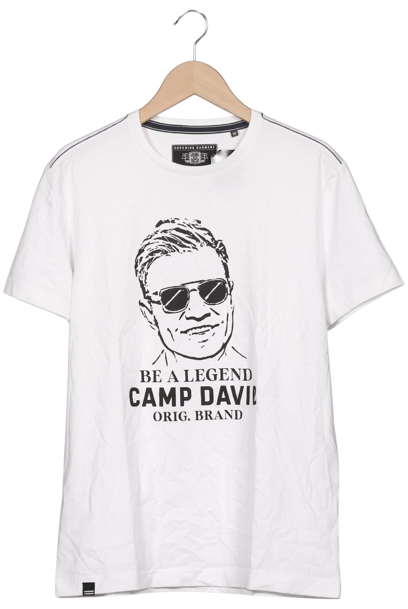 

Camp David Herren T-Shirt, weiß, Gr. 48