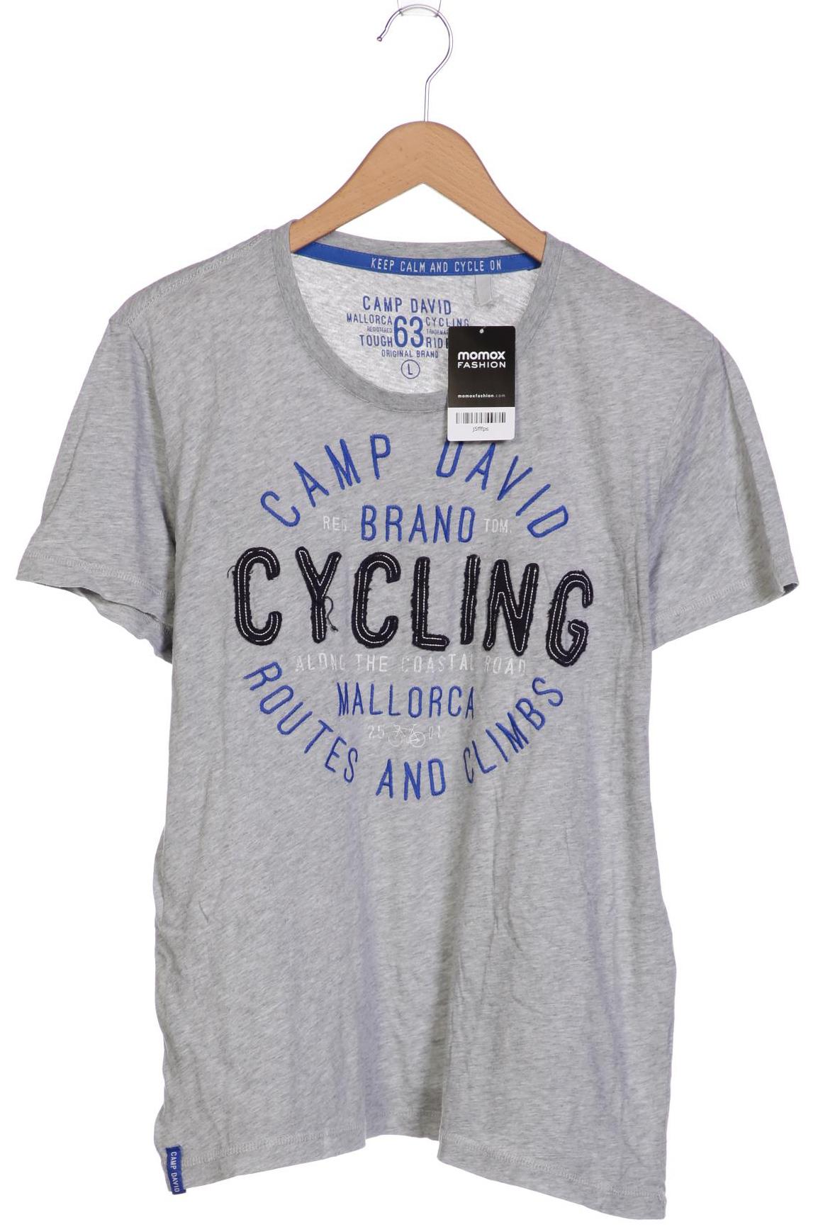 

Camp David Herren T-Shirt, grau, Gr. 52