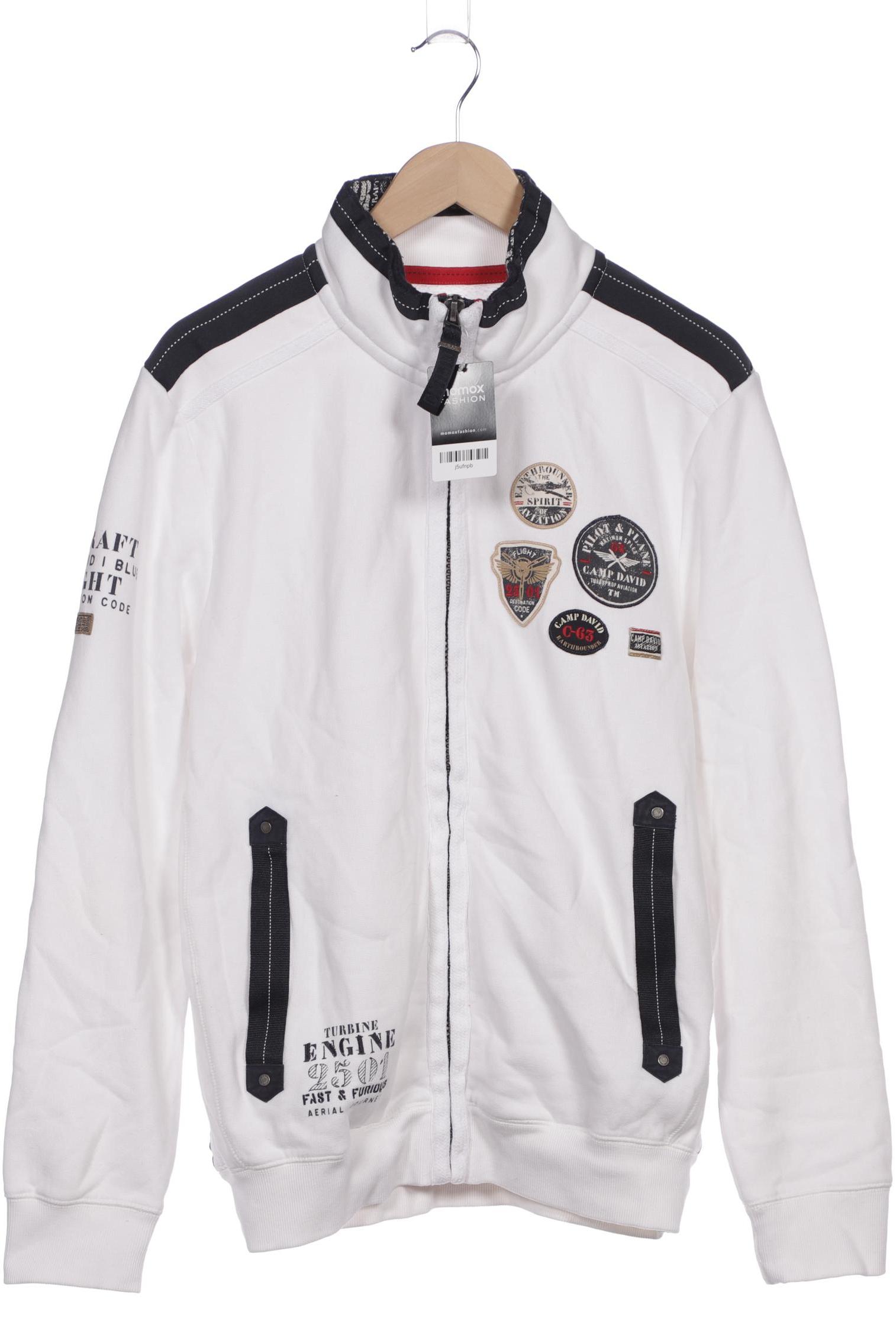 

Camp David Herren Sweatshirt, weiß, Gr. 52