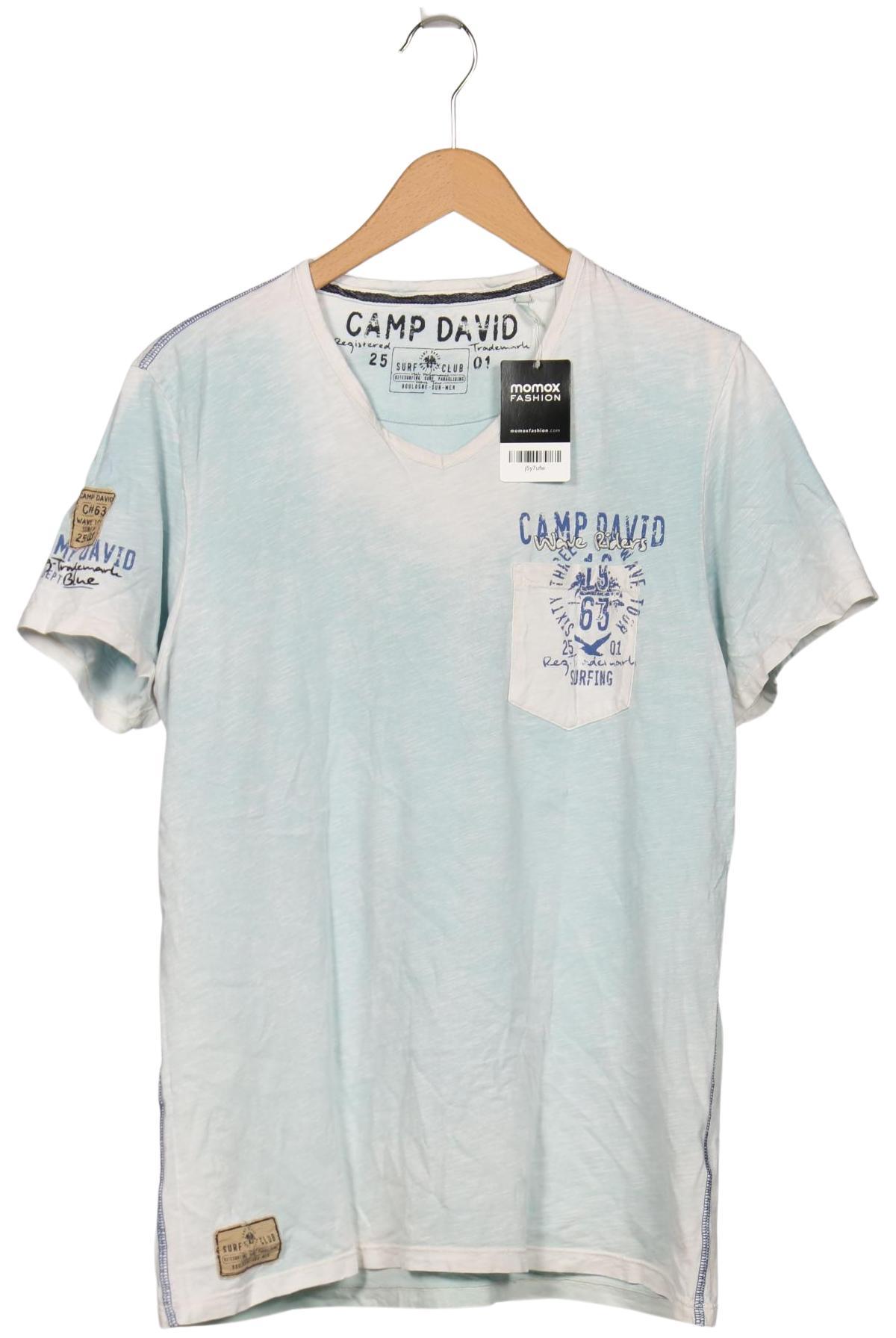 

Camp David Herren T-Shirt, hellblau, Gr. 52