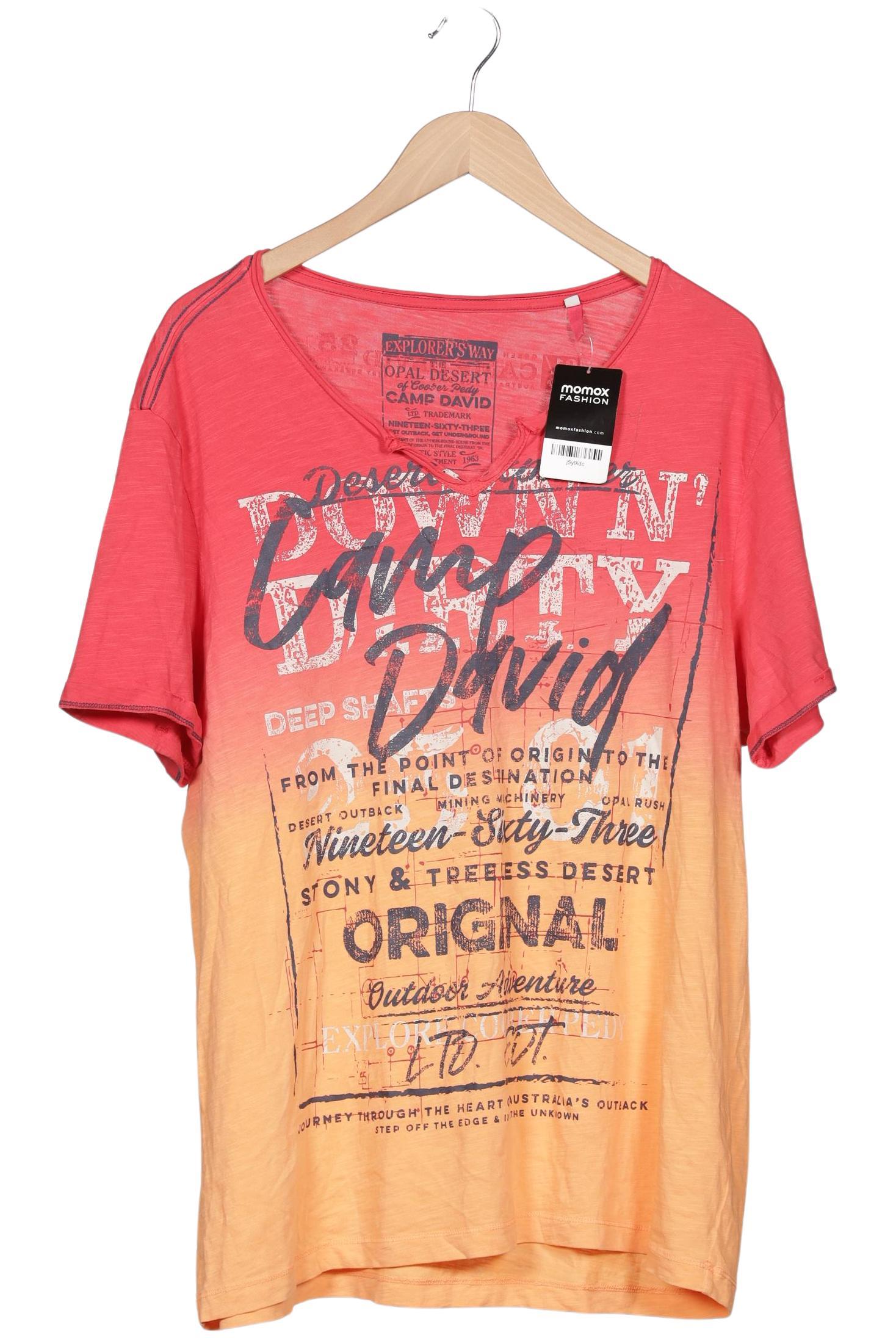 

Camp David Herren T-Shirt, rot, Gr. 54