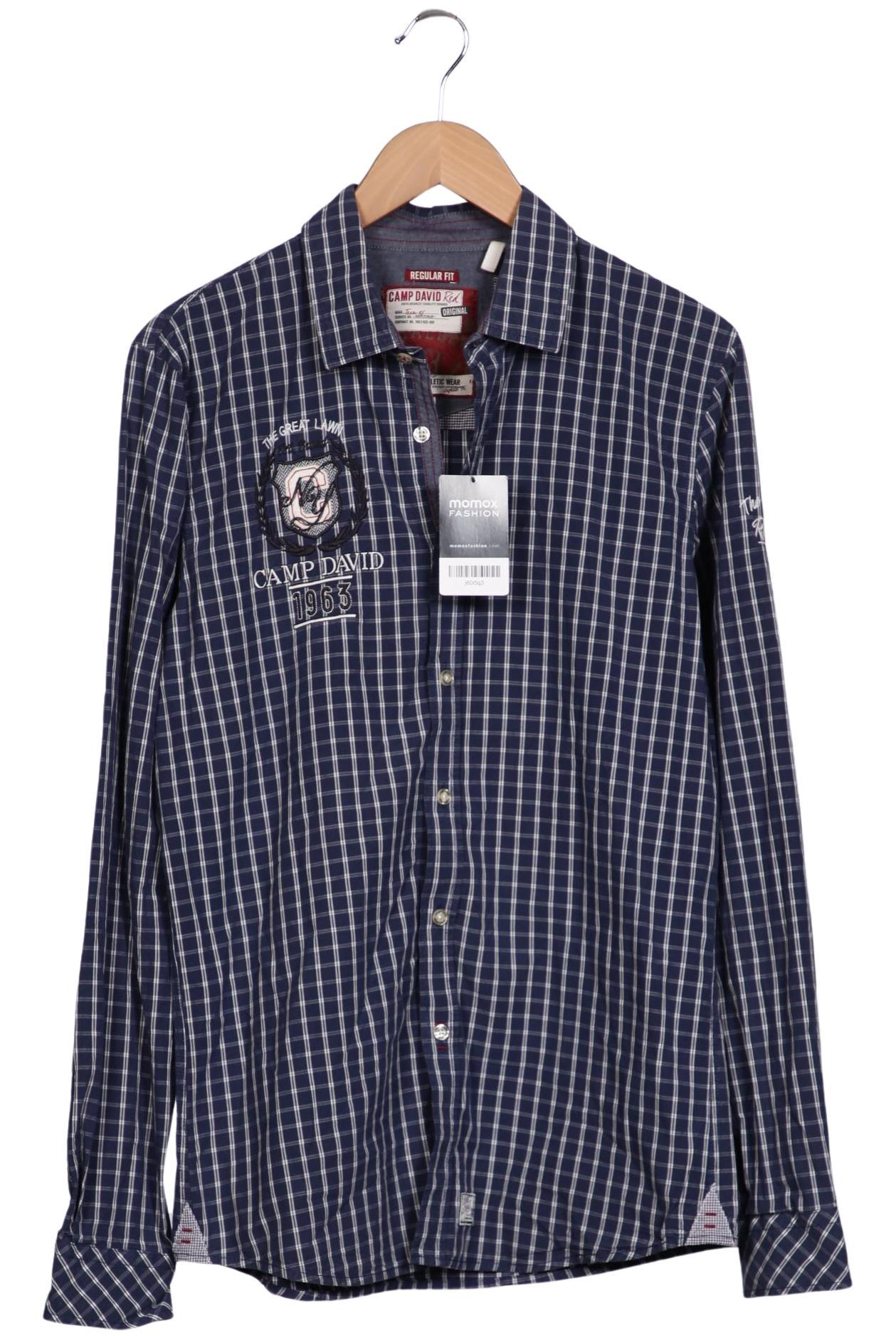 

Camp David Herren Hemd, marineblau, Gr. 46