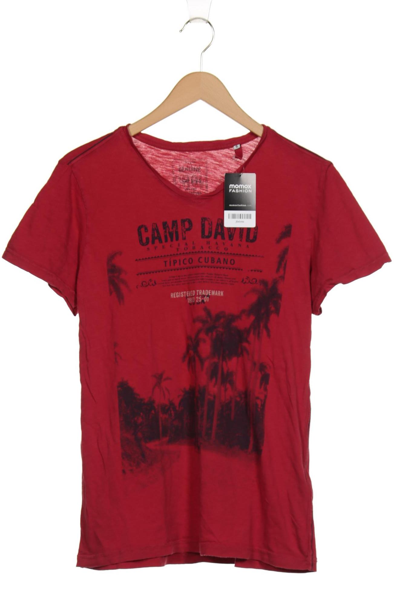 

Camp David Herren T-Shirt, rot