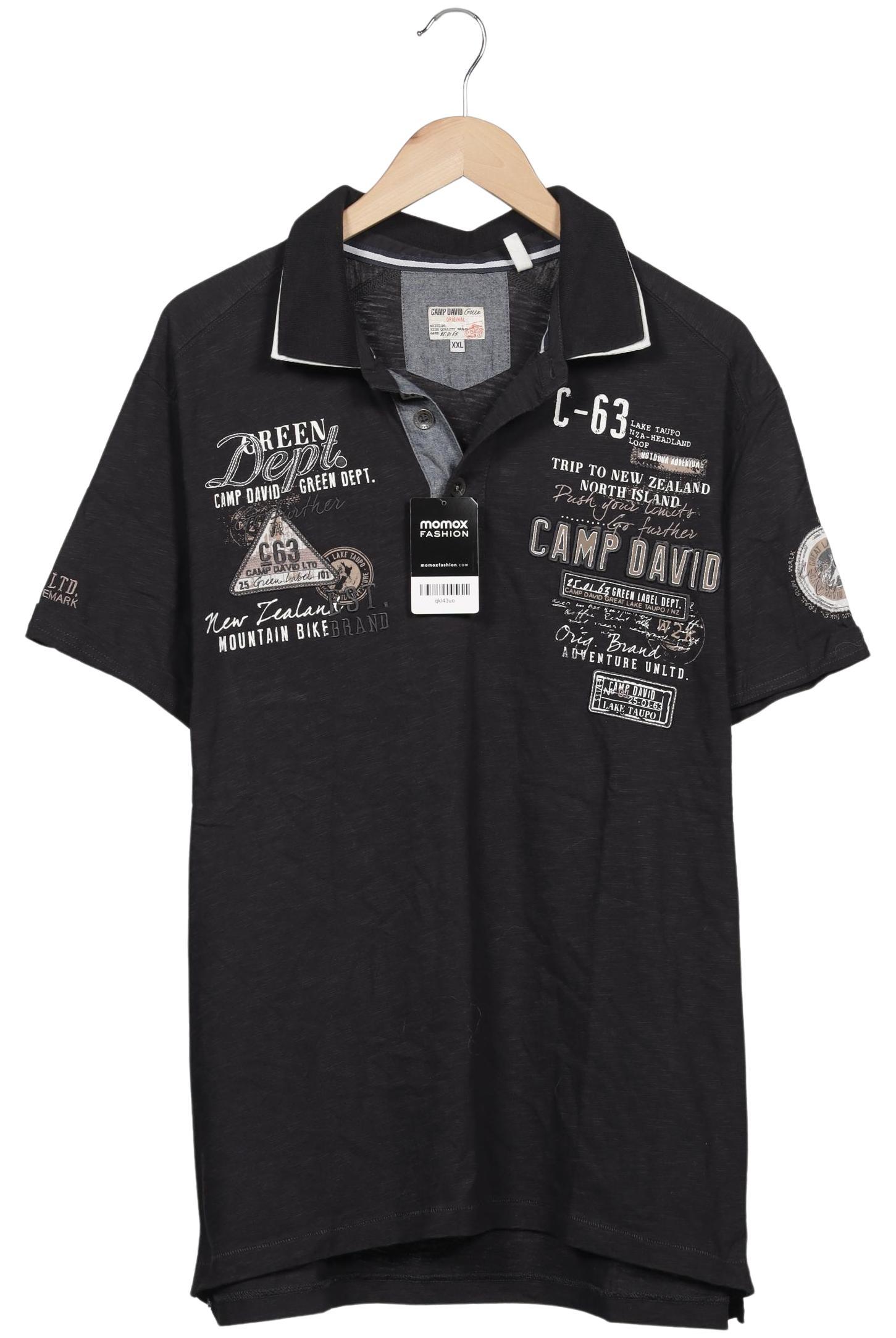 

Camp David Herren Poloshirt, schwarz, Gr. 56