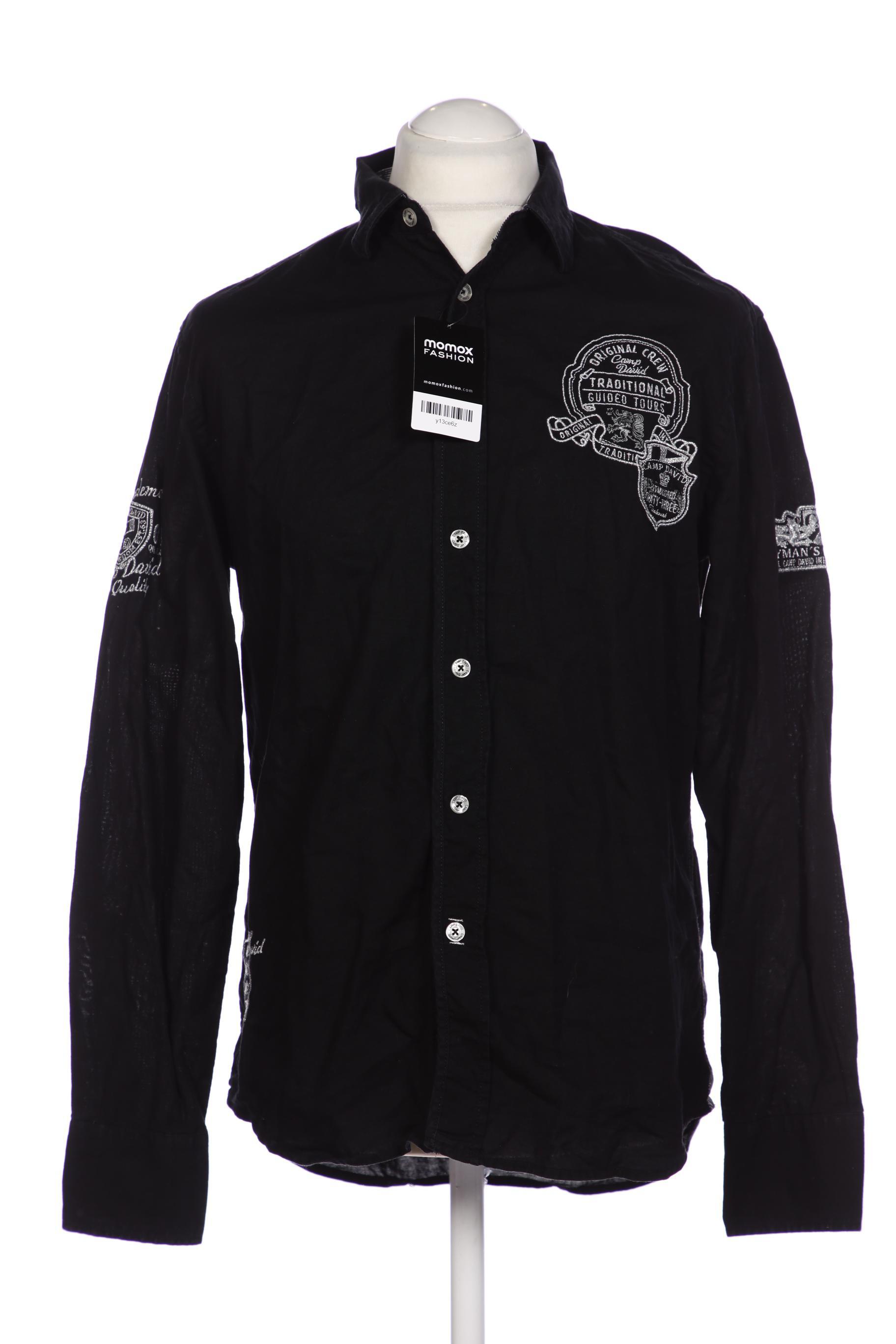 

Camp David Herren Hemd, schwarz, Gr. 48