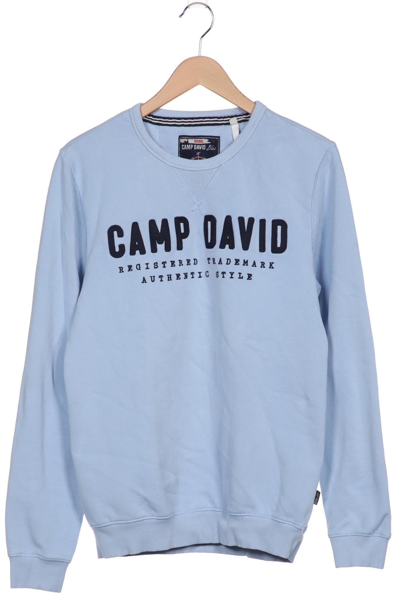 

Camp David Herren Sweatshirt, hellblau