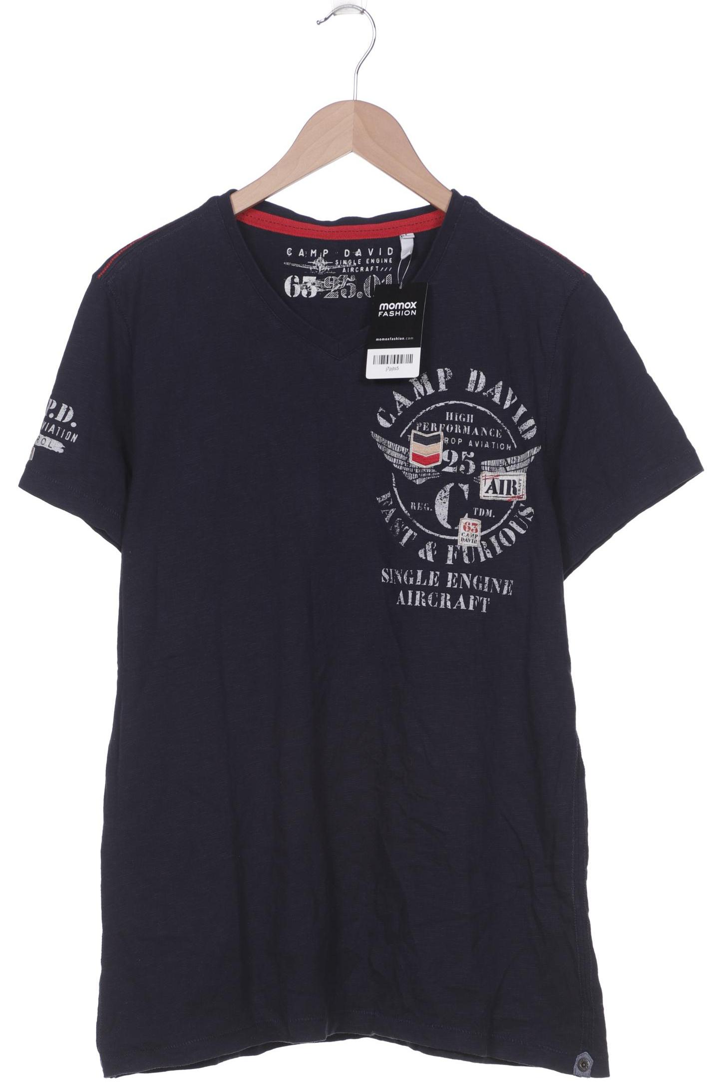 

Camp David Herren T-Shirt, marineblau, Gr. 52