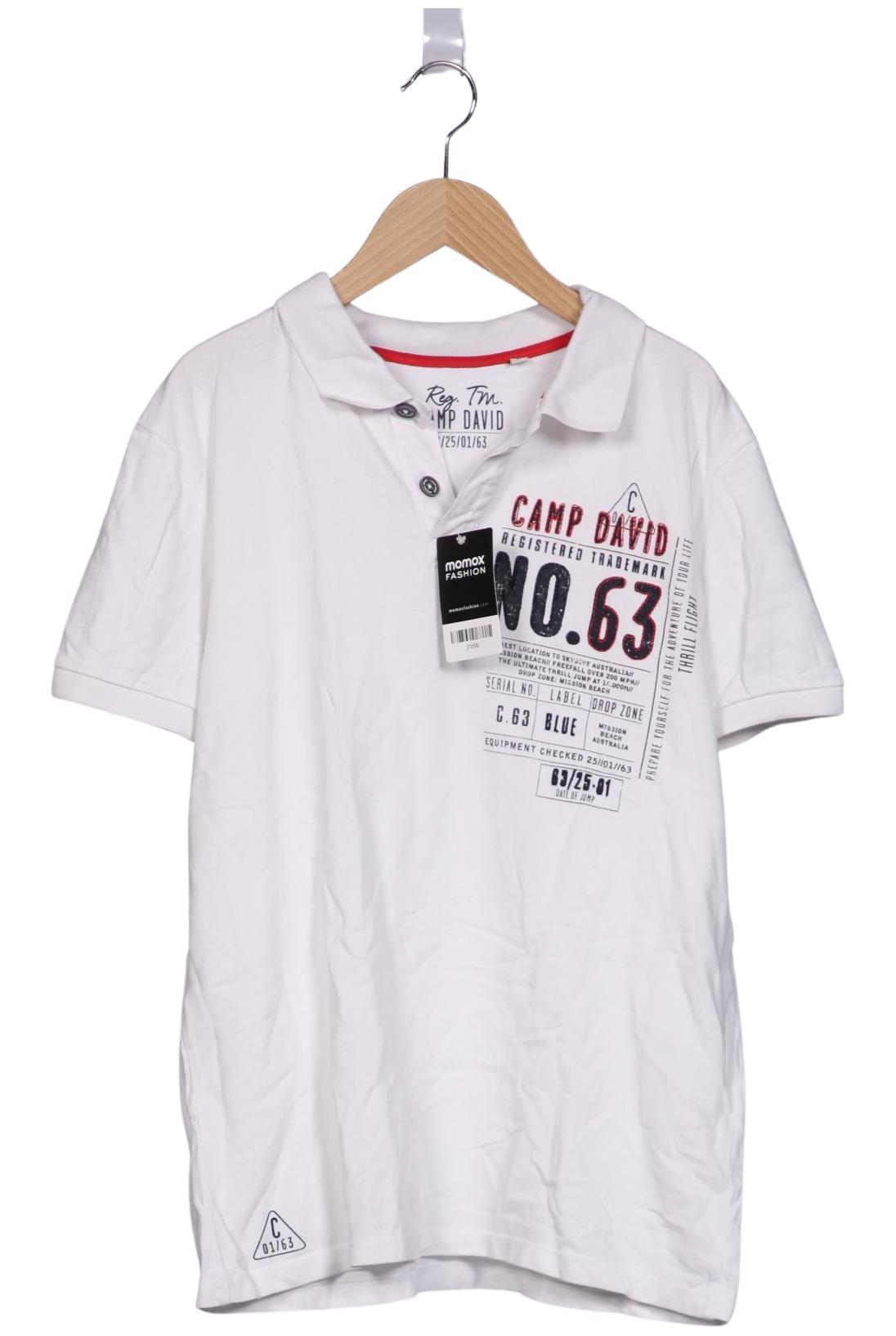 

Camp David Herren Poloshirt, weiß, Gr. 52