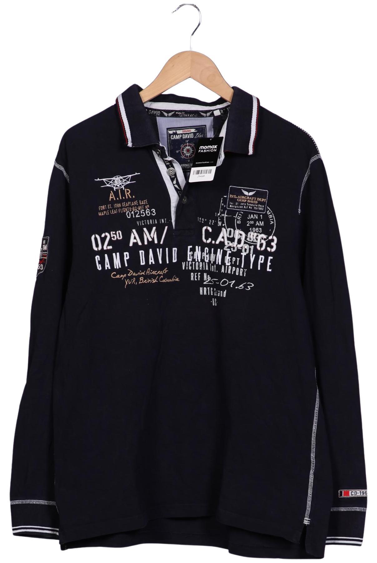 

Camp David Herren Poloshirt, marineblau, Gr. 54