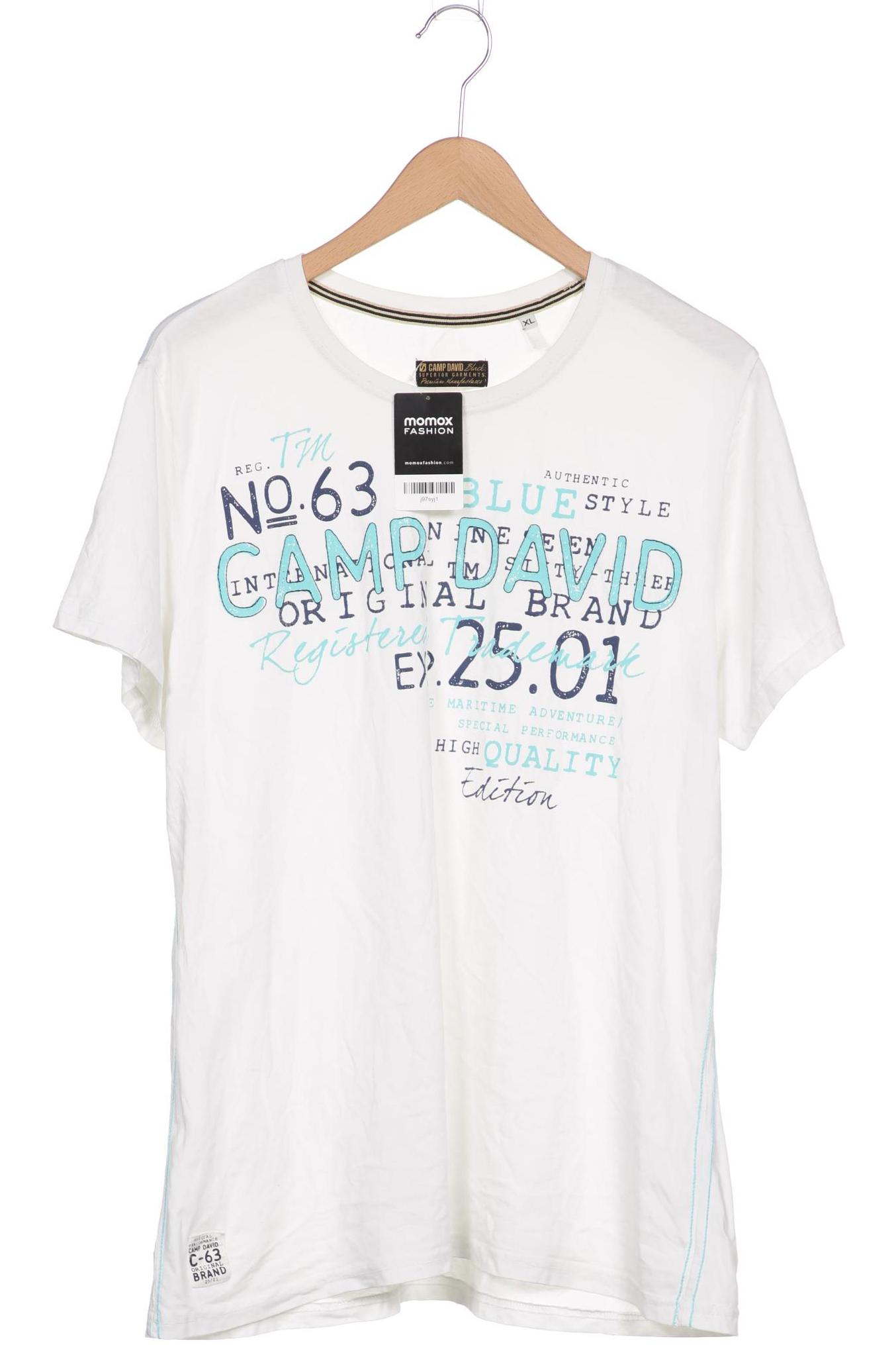 

Camp David Herren T-Shirt, weiß