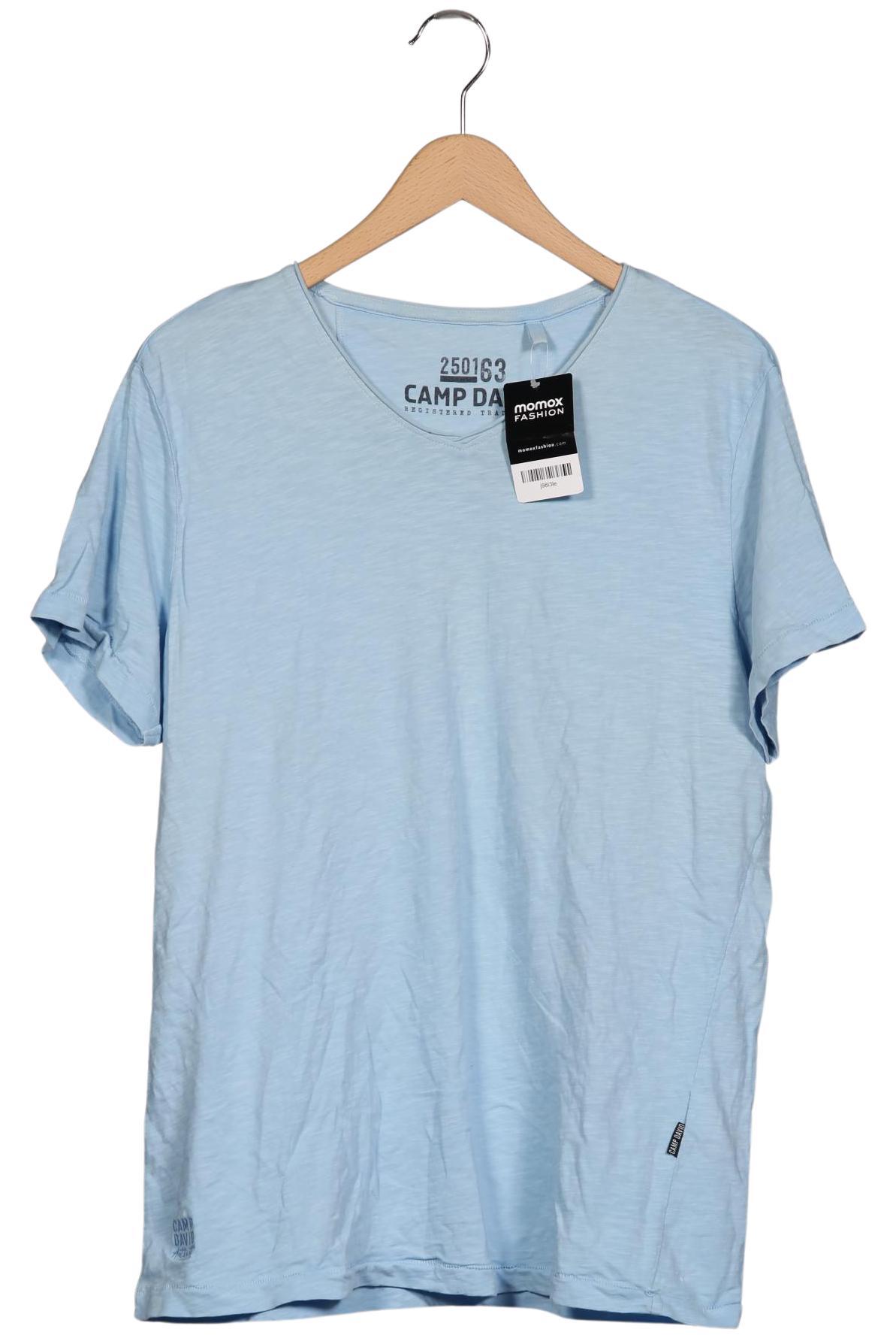 

Camp David Herren T-Shirt, hellblau, Gr. 52