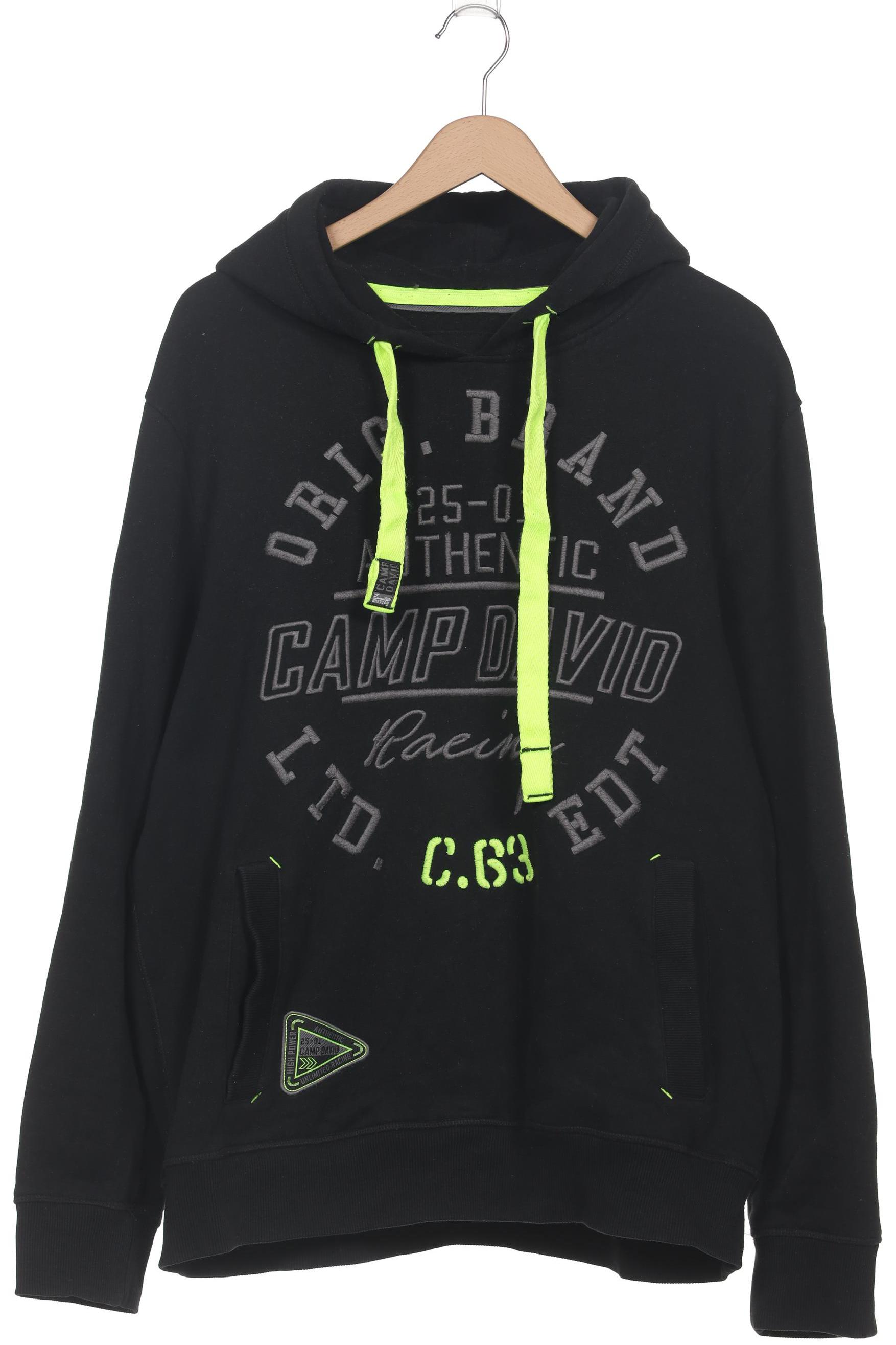 

Camp David Herren Kapuzenpullover, schwarz, Gr. 56