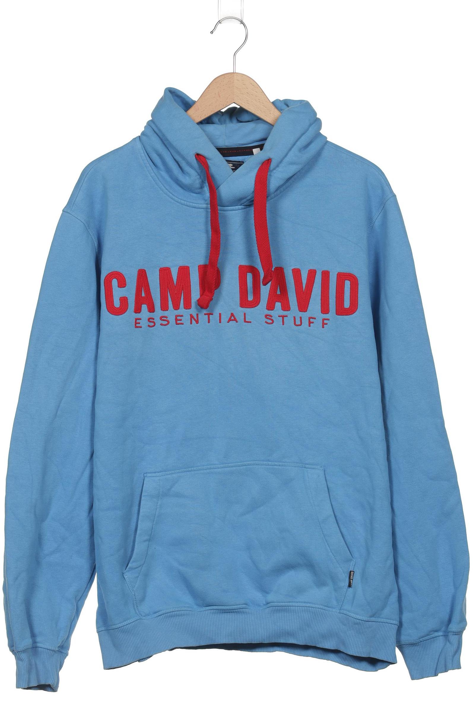 

Camp David Herren Kapuzenpullover, blau, Gr. 58