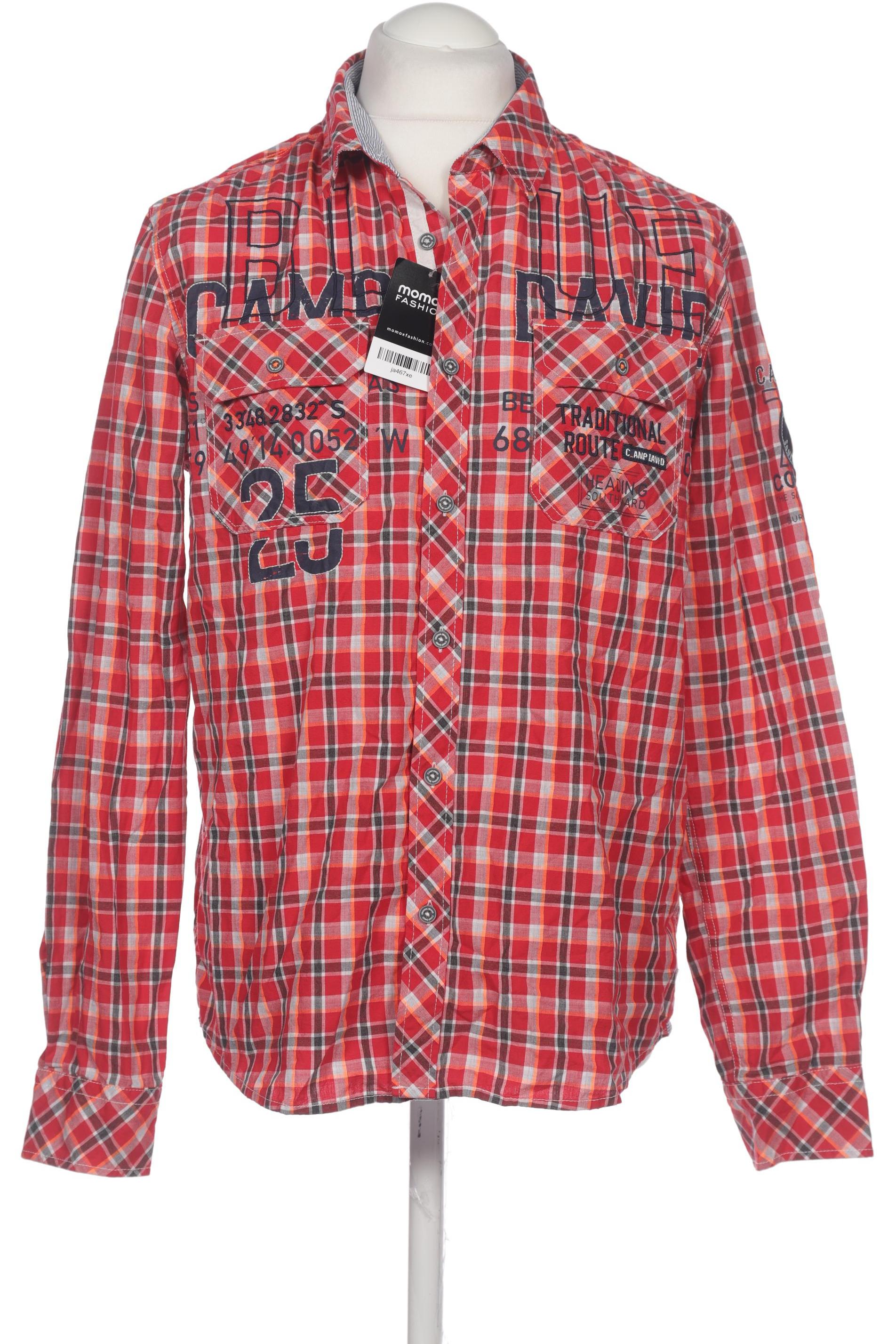 

Camp David Herren Hemd, rot, Gr. 48