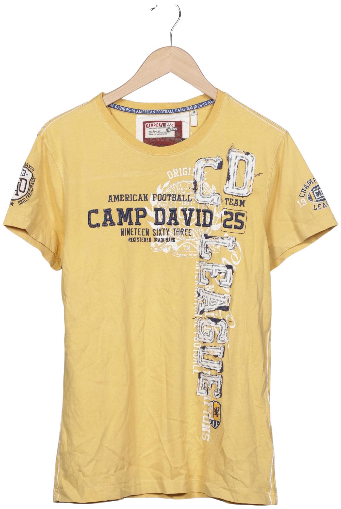 

Camp David Herren T-Shirt, gelb, Gr. 48