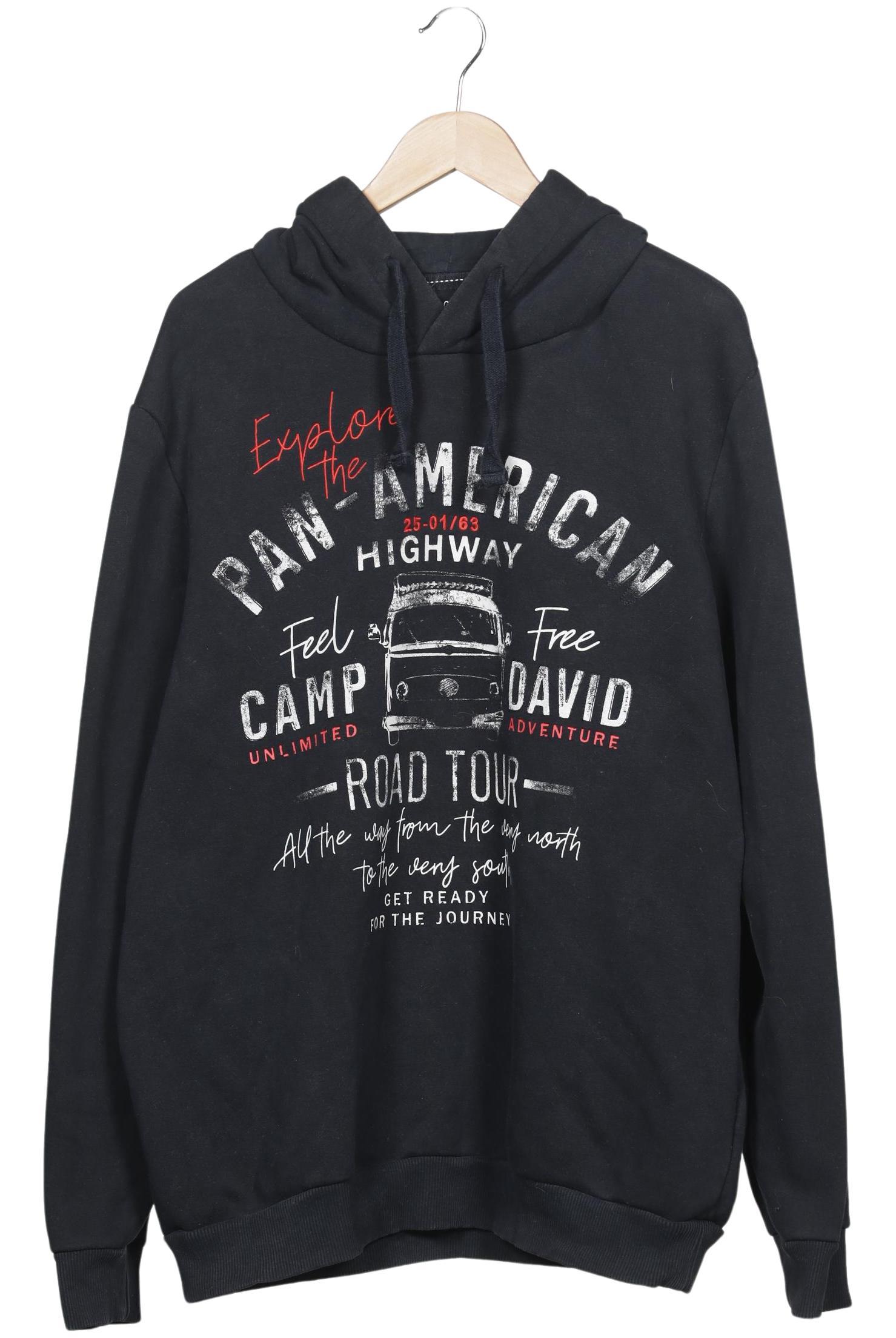 

Camp David Herren Kapuzenpullover, marineblau, Gr. 56