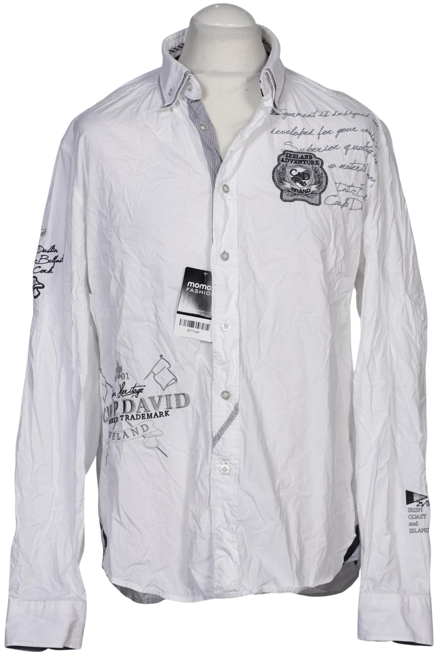 

Camp David Herren Hemd, weiß, Gr. 52