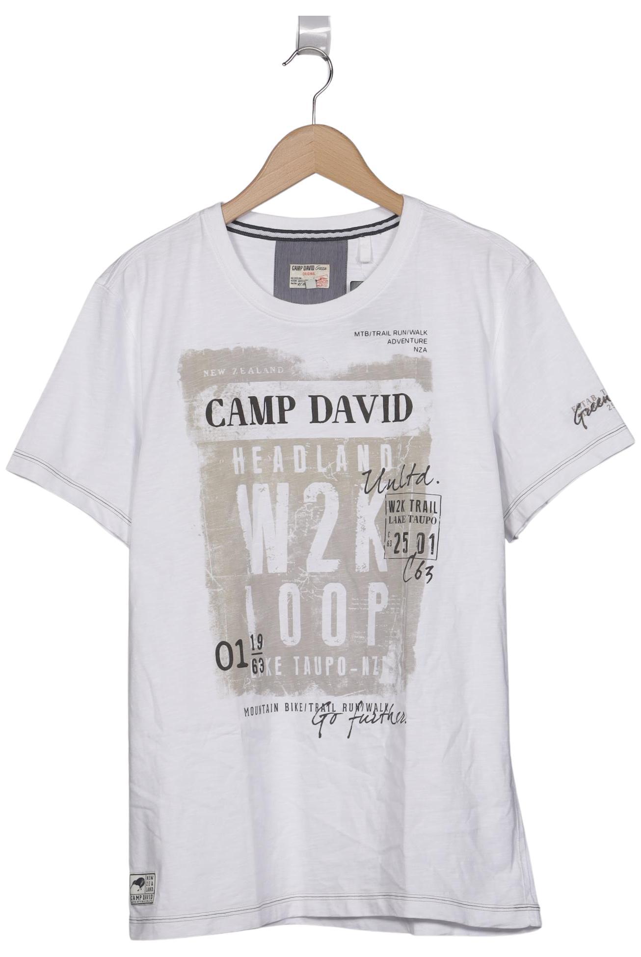 

Camp David Herren T-Shirt, weiß, Gr. 52