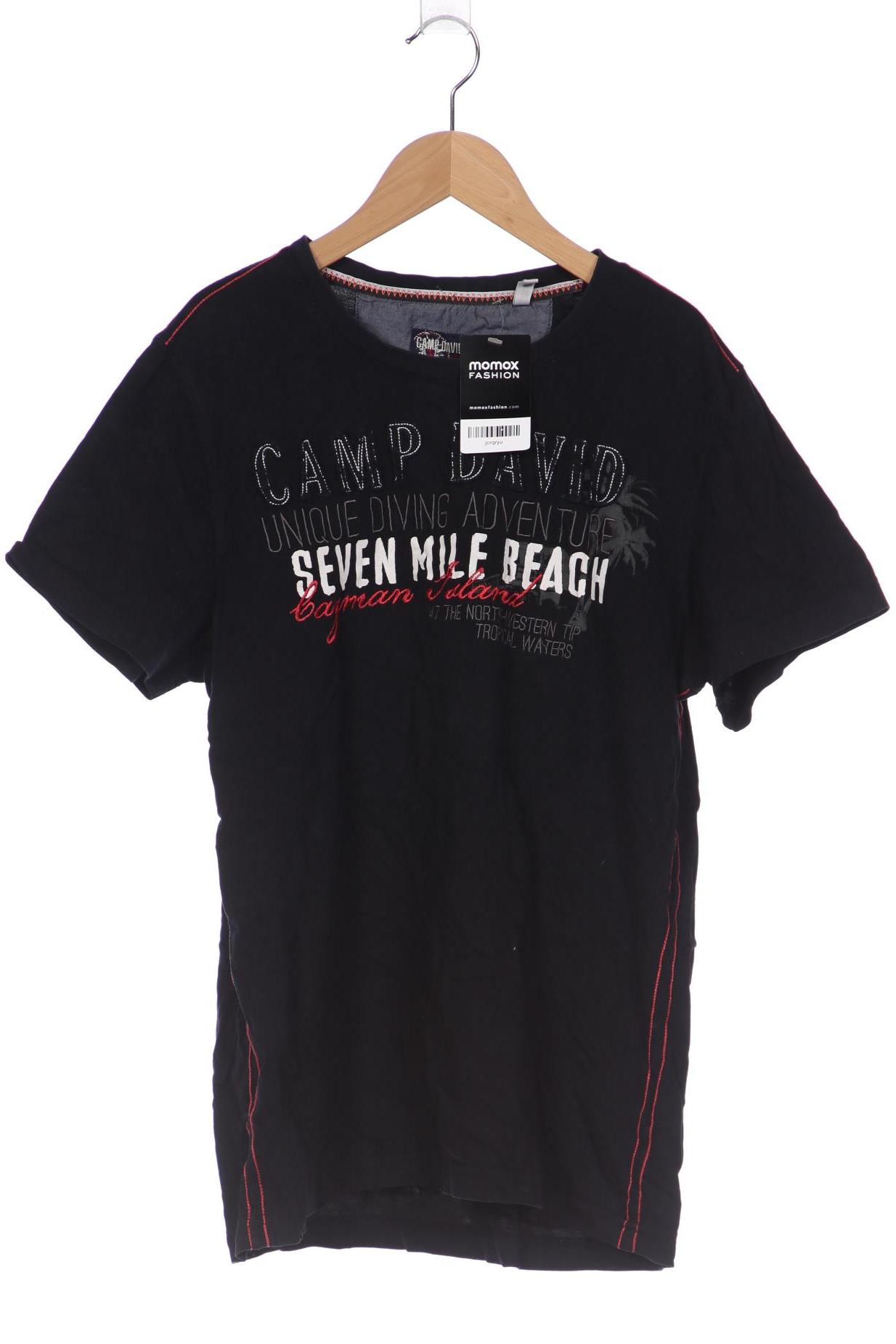 

Camp David Herren T-Shirt, schwarz