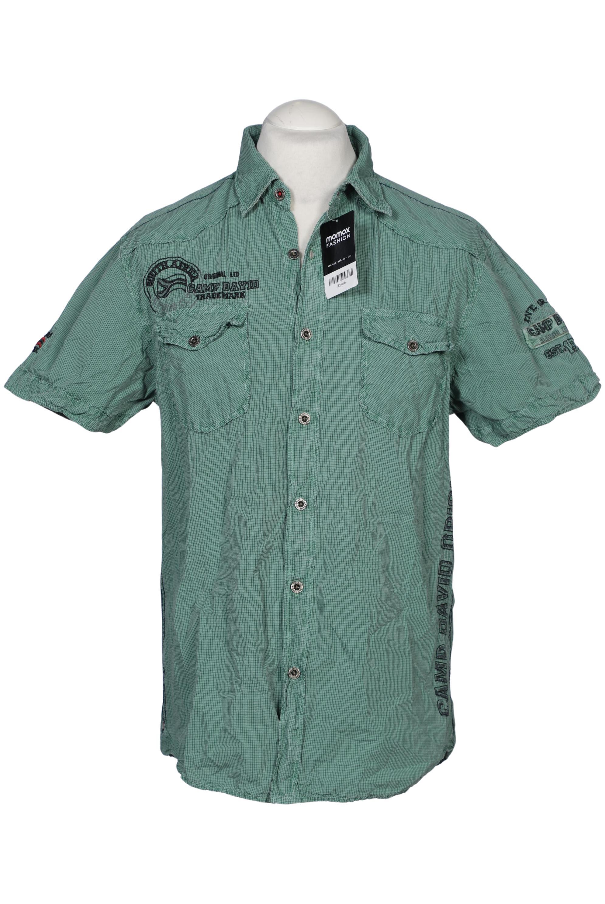 

Camp David Herren Hemd, grün, Gr. 52