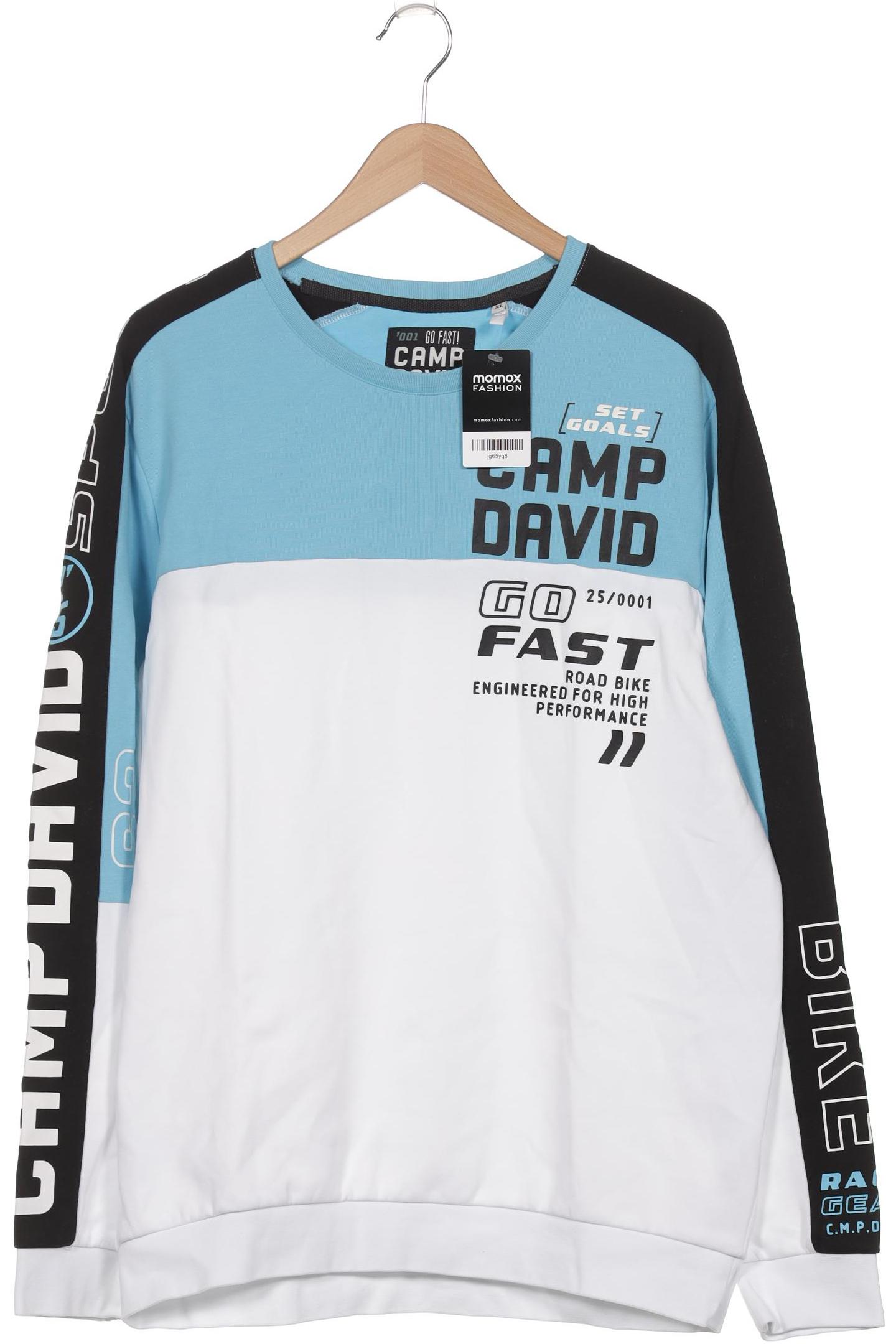 

Camp David Herren Sweatshirt, weiß, Gr. 54