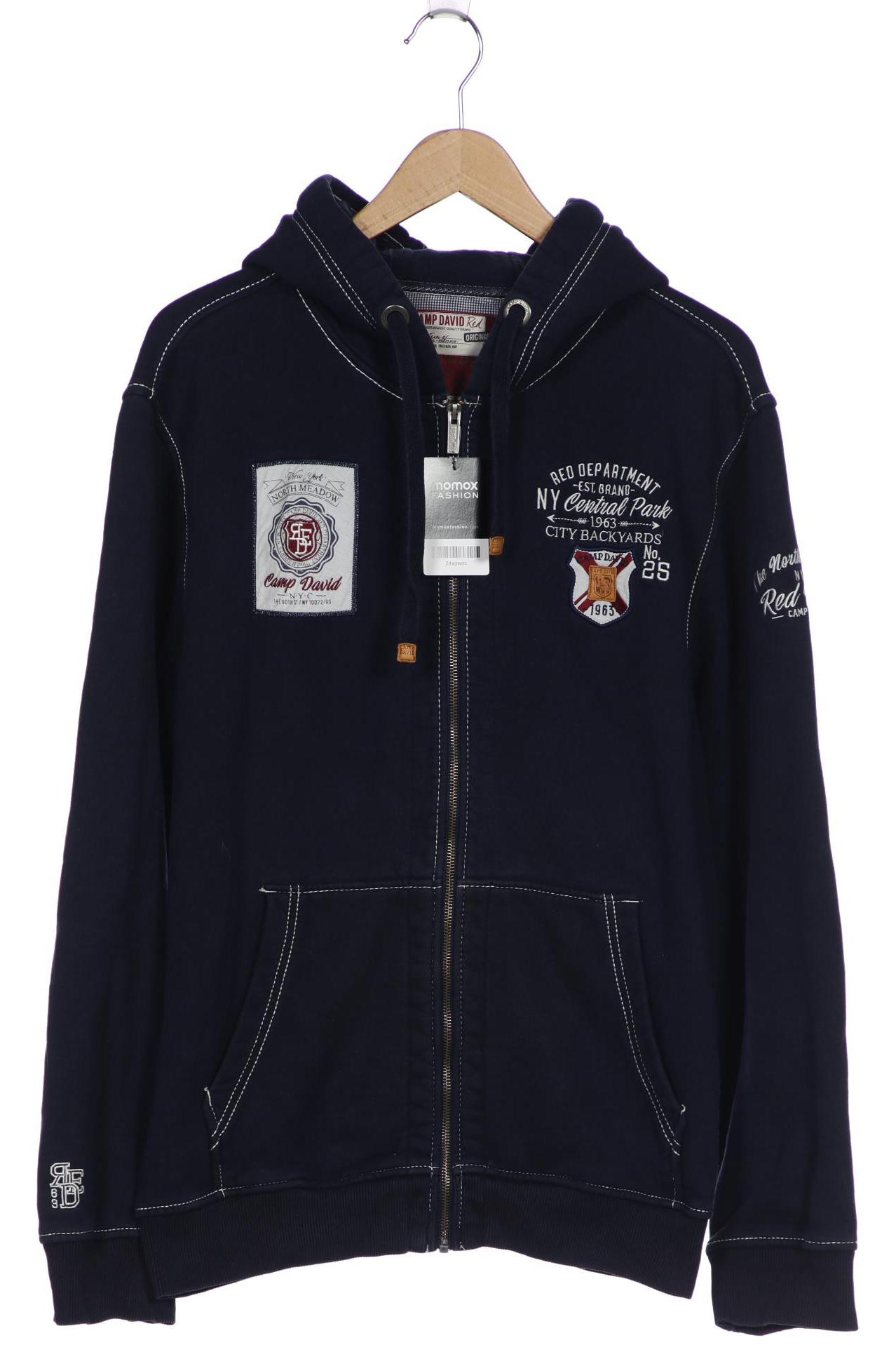 

Camp David Herren Kapuzenpullover, marineblau, Gr. 54