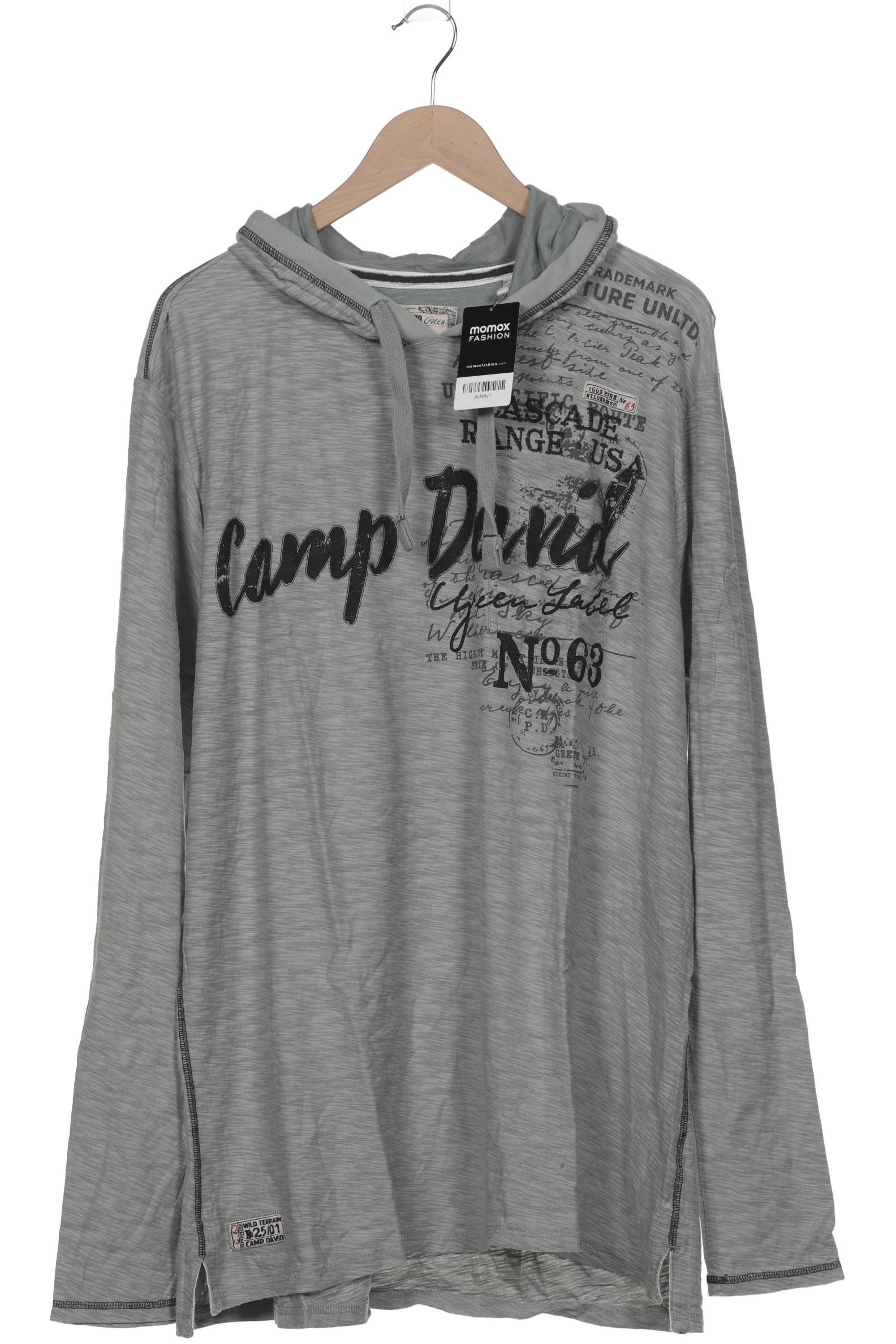 

Camp David Herren Langarmshirt, hellgrün, Gr. 56