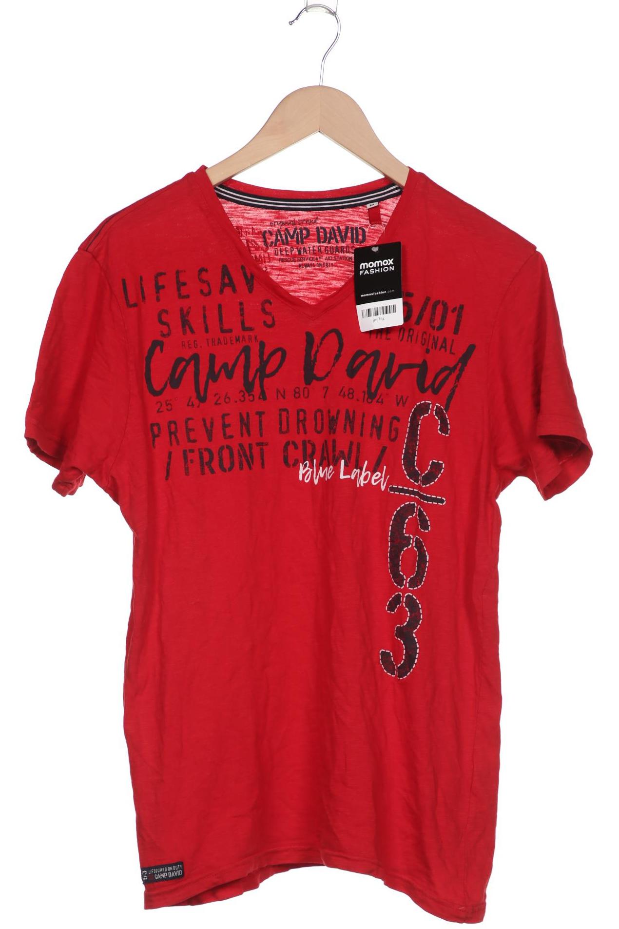 

Camp David Herren T-Shirt, rot, Gr. 48