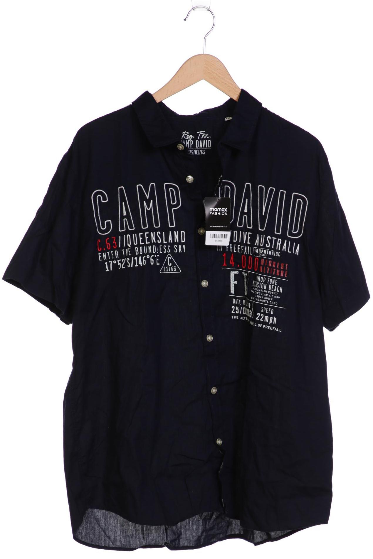

Camp David Herren Hemd, marineblau, Gr. 56