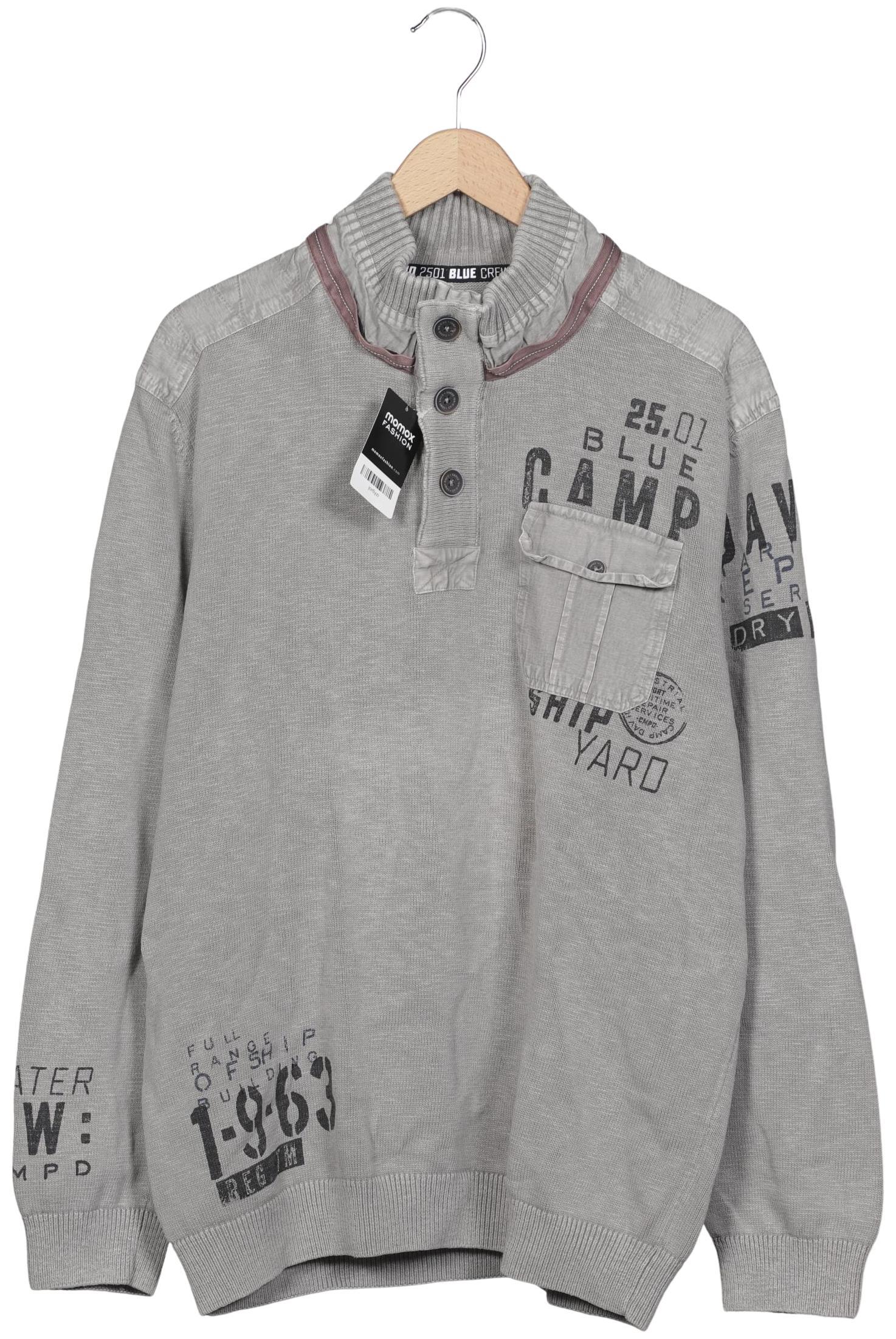 

Camp David Herren Pullover, grau, Gr. 58