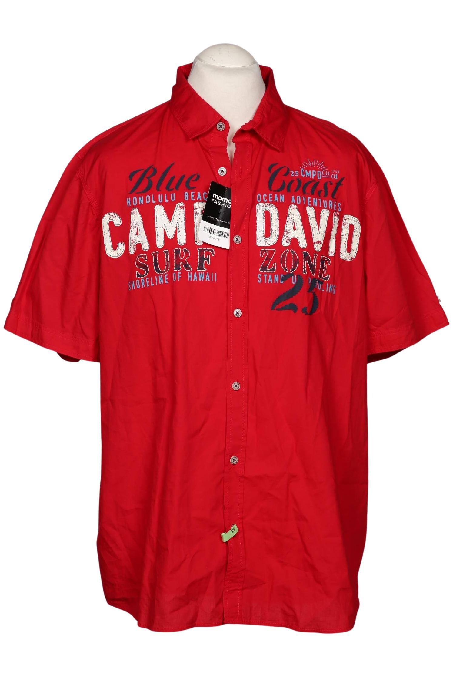 Thumbnail - Camp David Herren Hemd, rot, Gr. 54