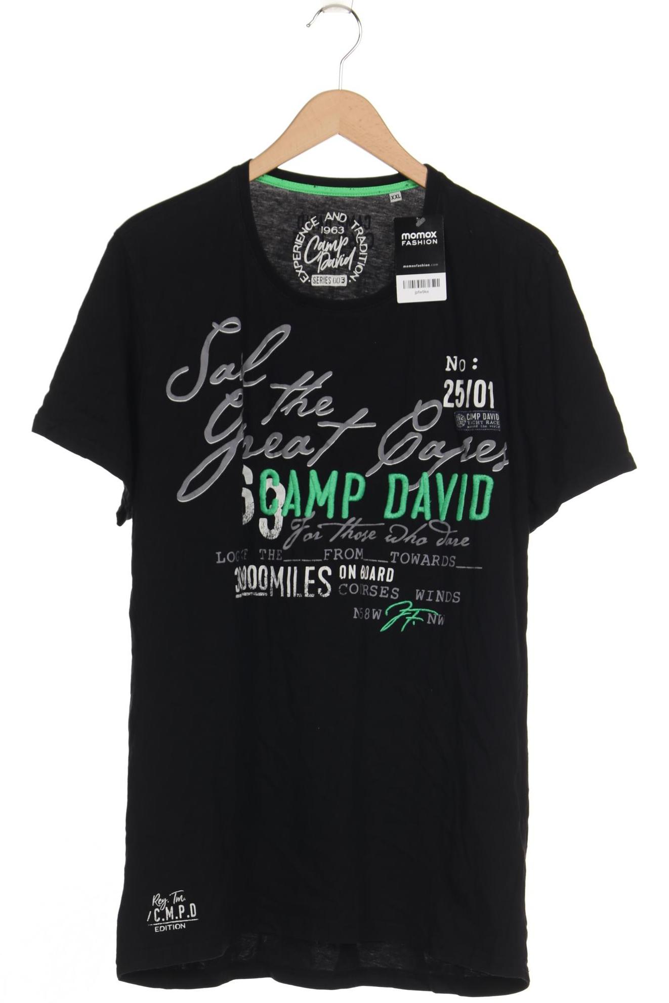 

Camp David Herren T-Shirt, schwarz, Gr. 56