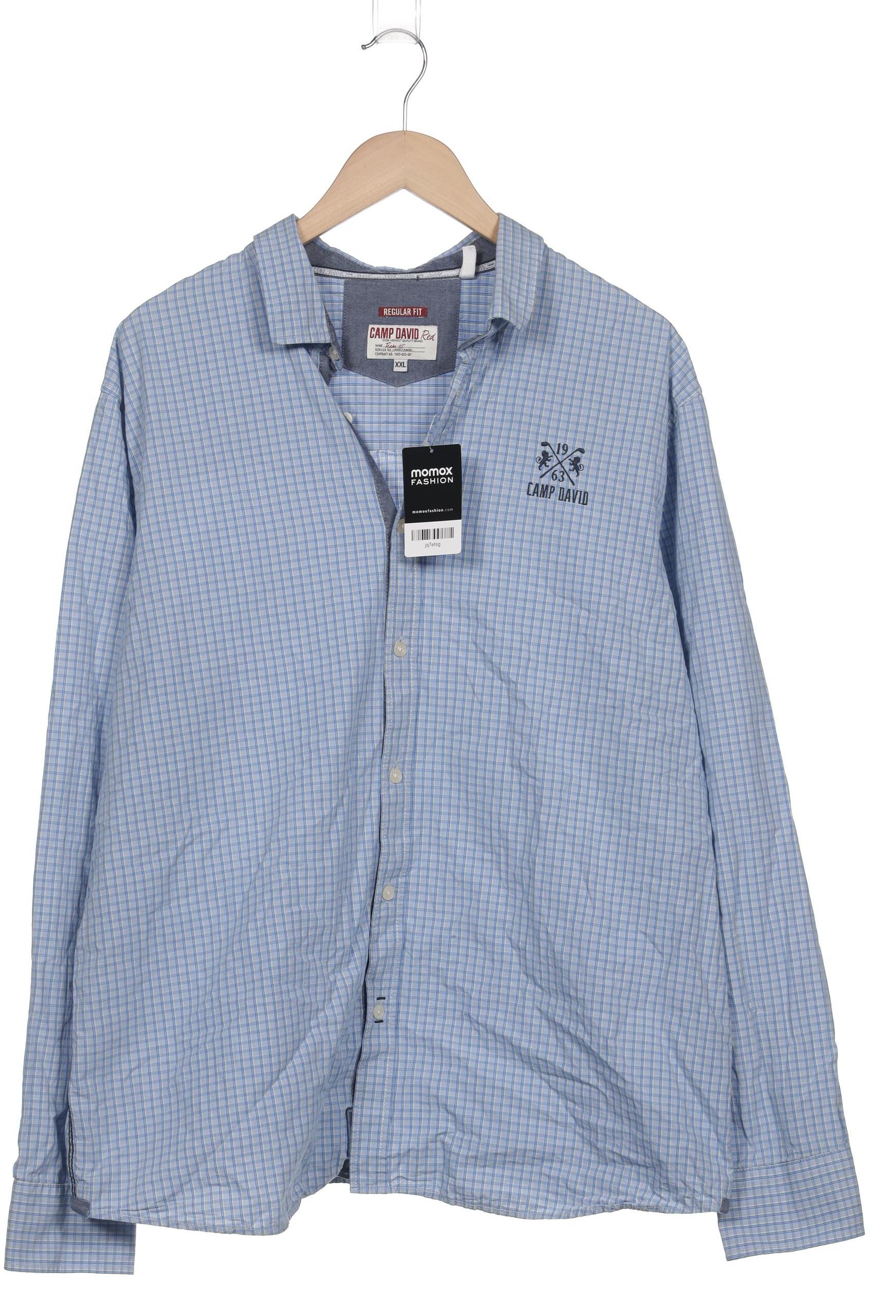 

Camp David Herren Hemd, blau, Gr. 56