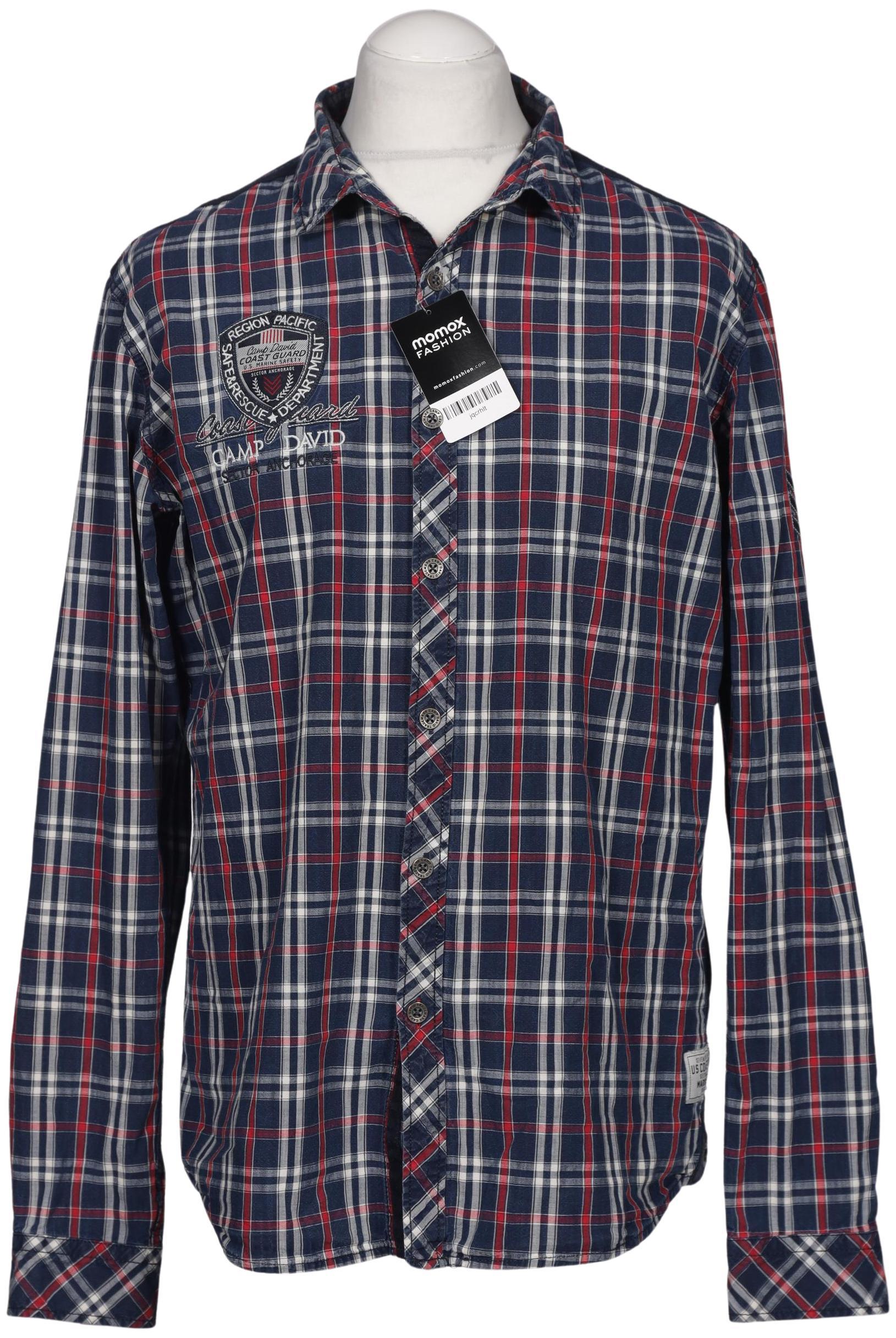 

Camp David Herren Hemd, marineblau, Gr. 52