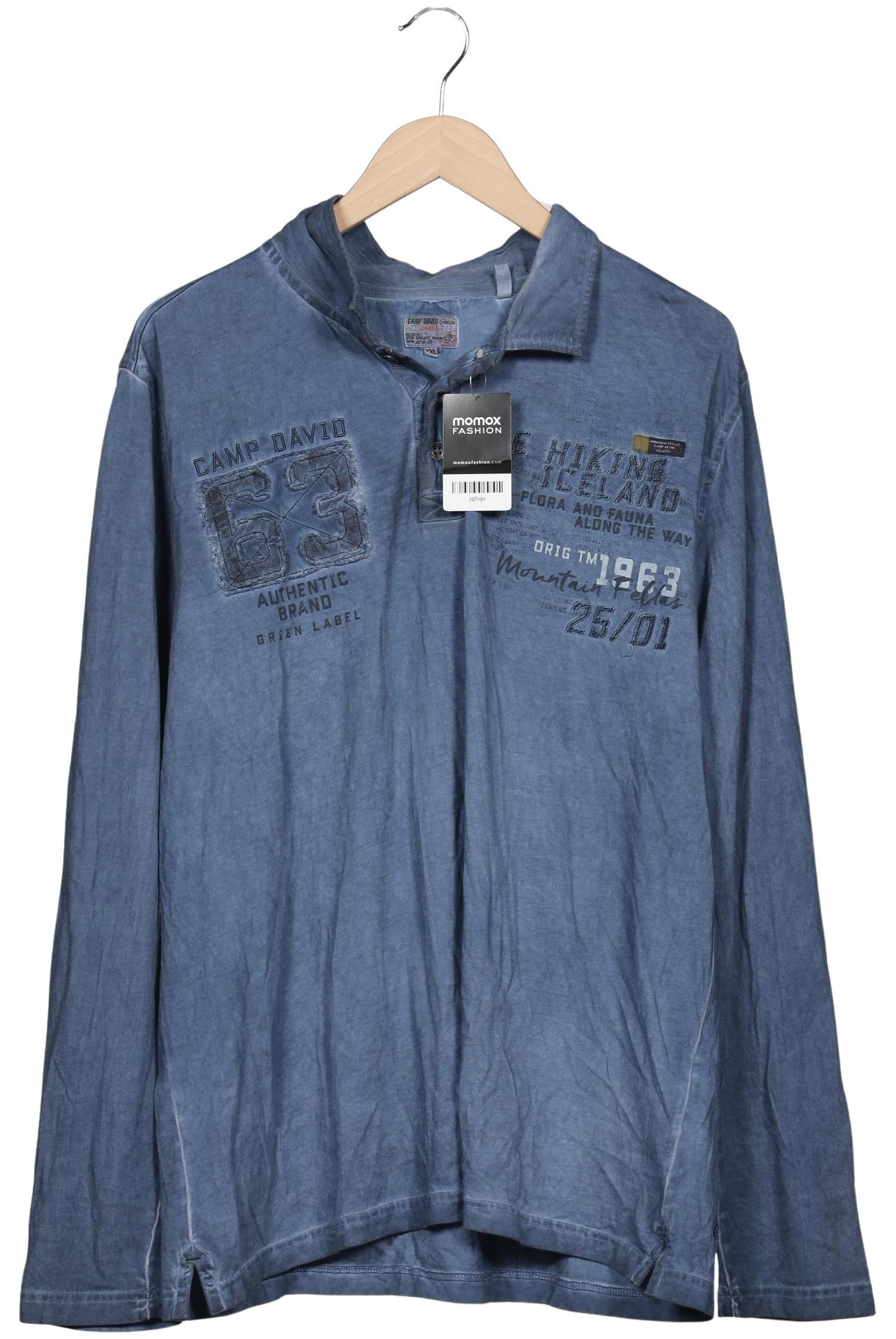 

Camp David Herren Poloshirt, blau, Gr. 56