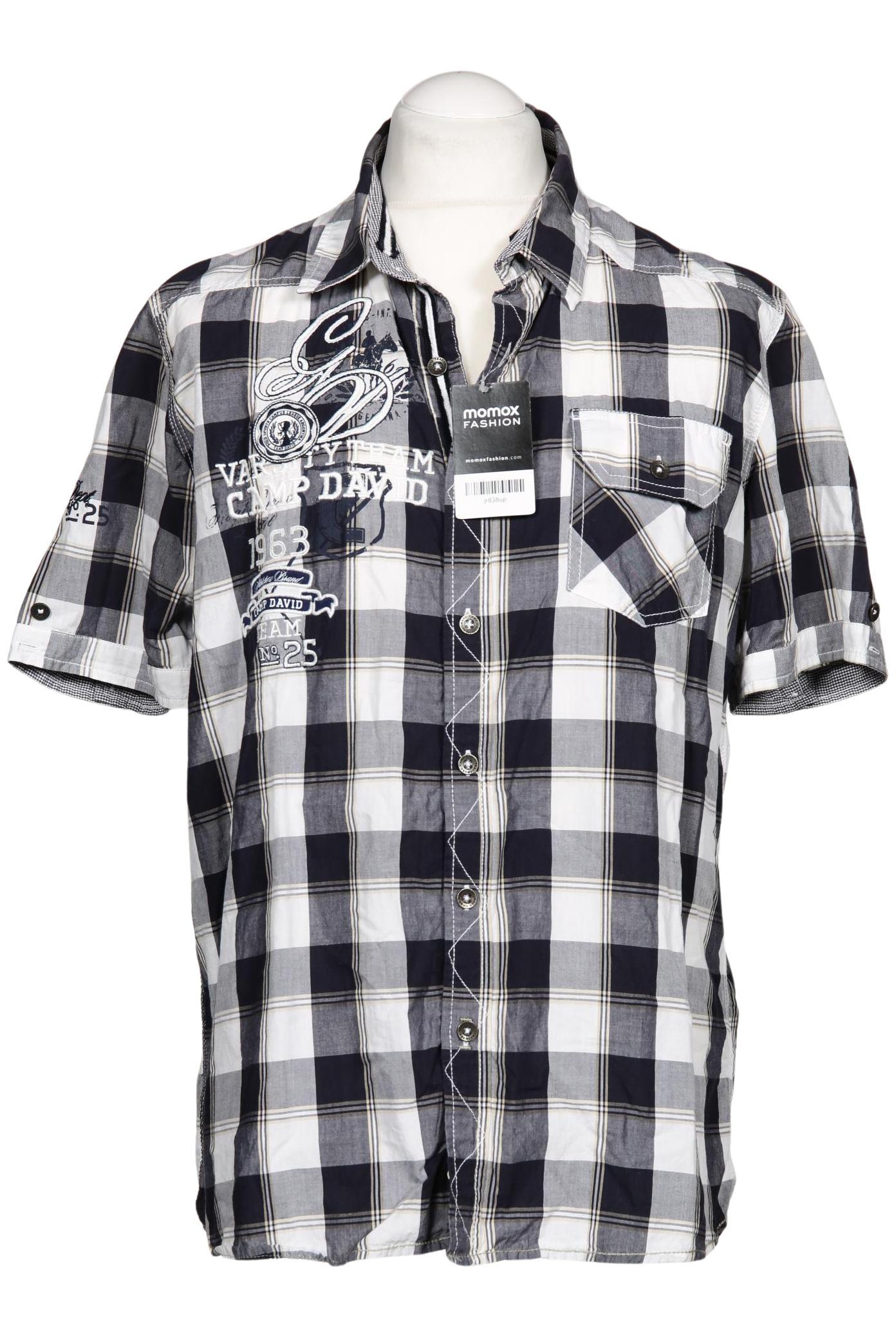

Camp David Herren Hemd, marineblau, Gr. 52