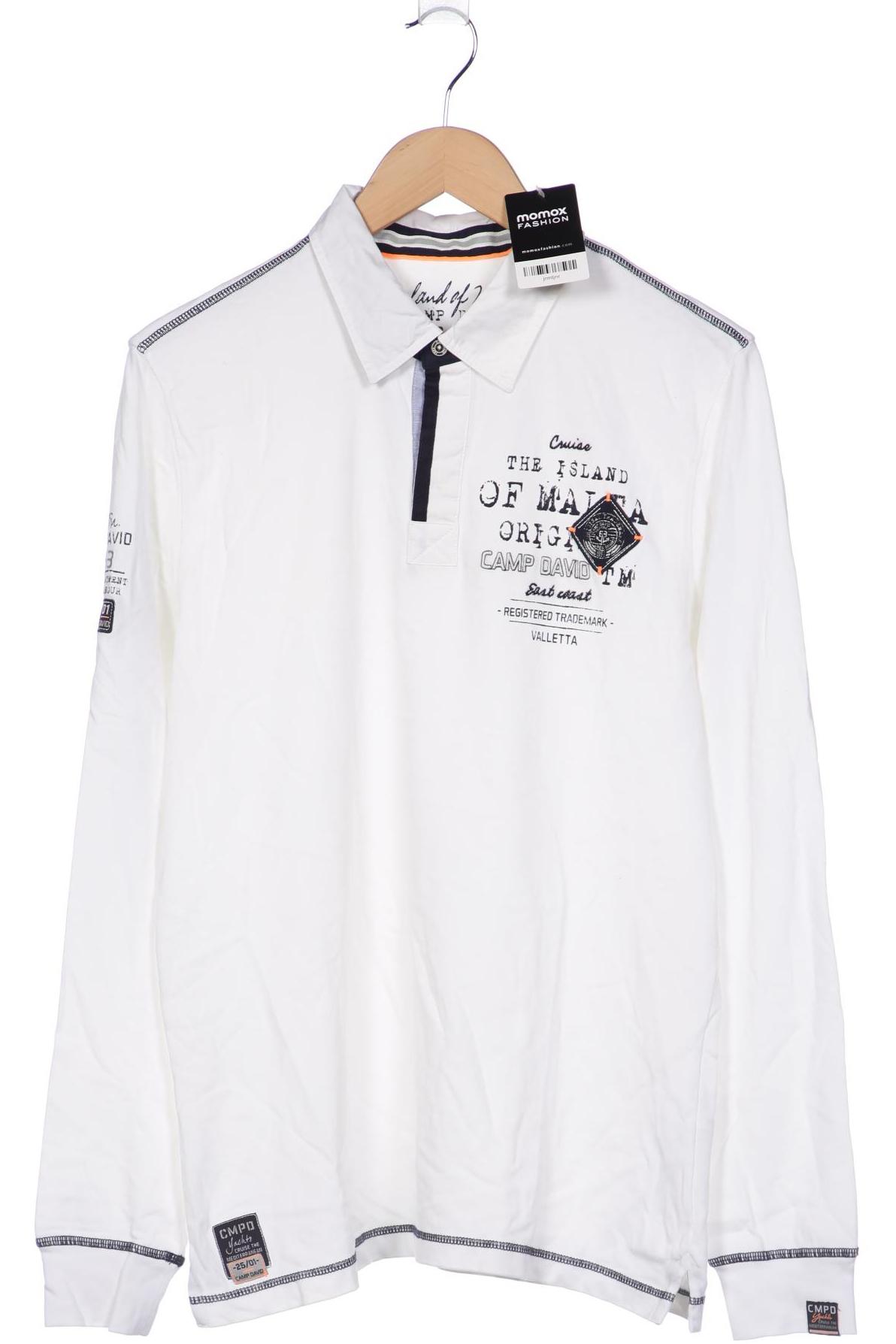 

Camp David Herren Poloshirt, weiß