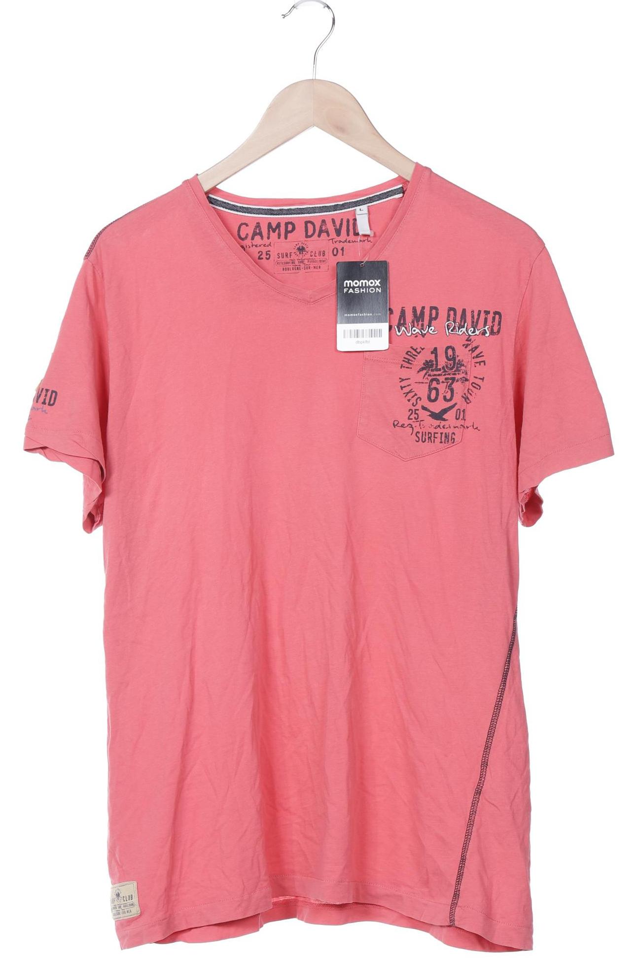

Camp David Herren T-Shirt, pink, Gr. 52