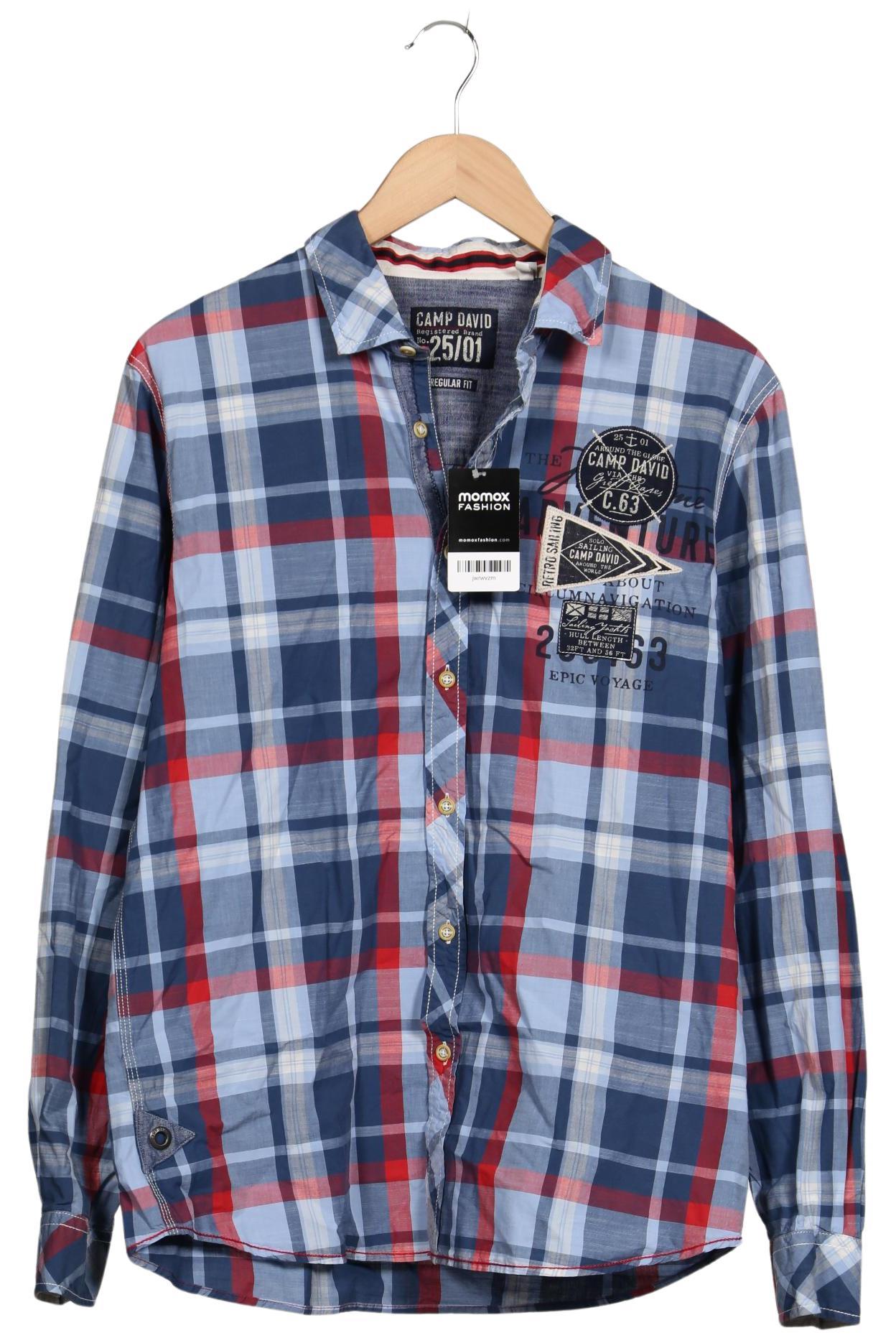 

Camp David Herren Hemd, blau, Gr. 46